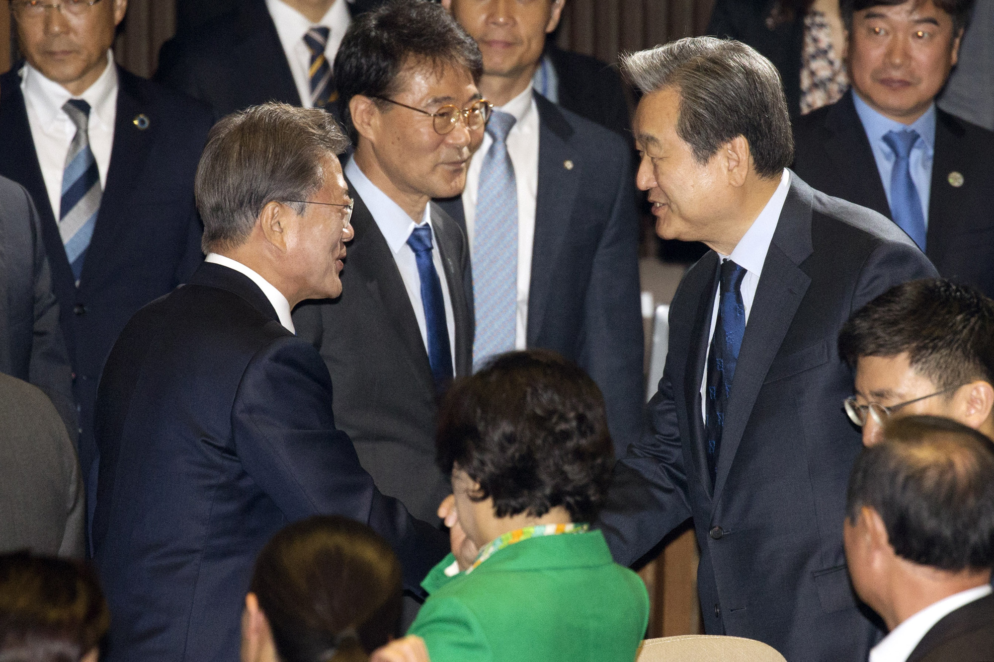 정치;국회;문재인;시정연설;자유한국당현수막시위