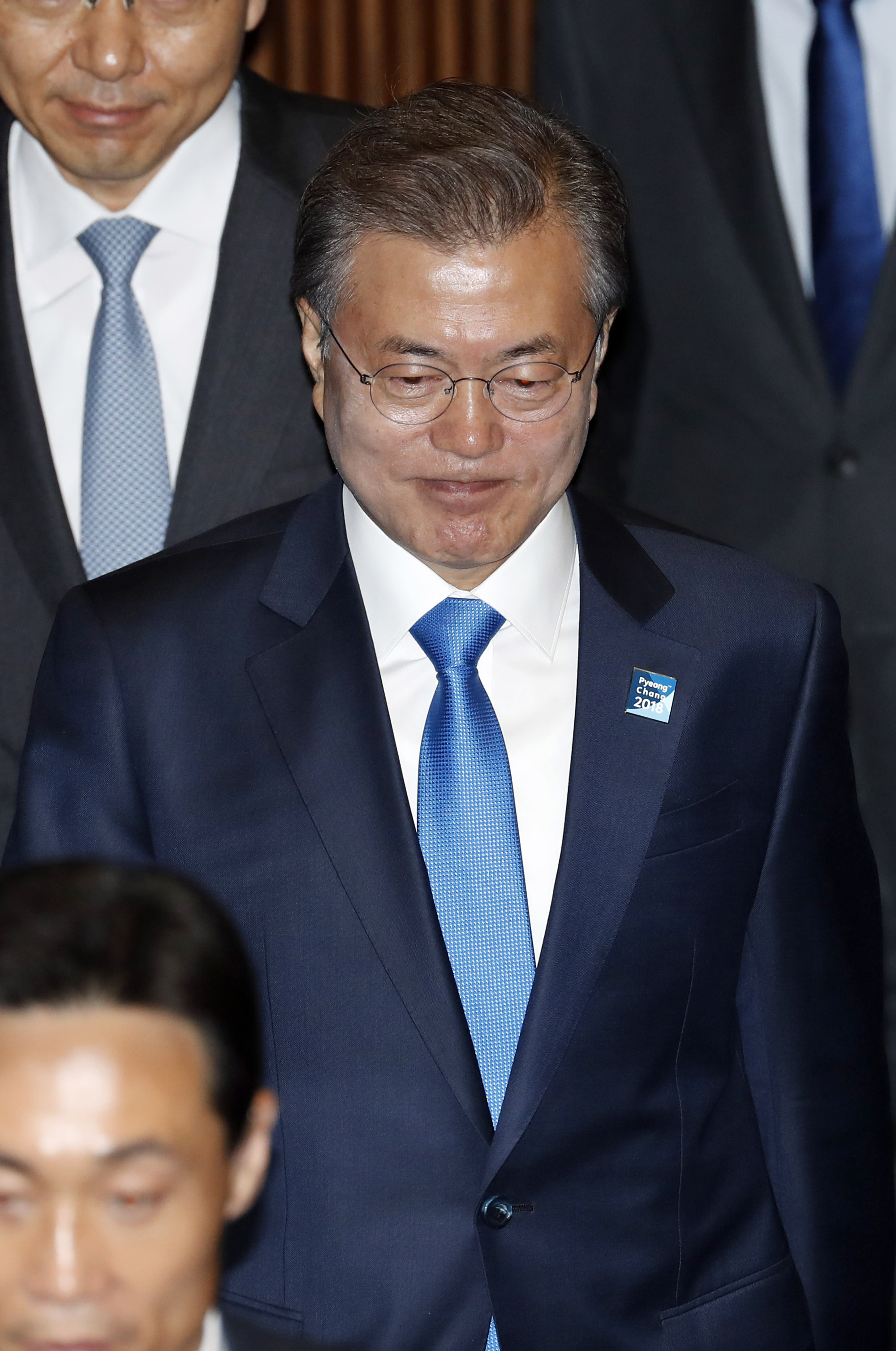 정치;국회;문재인;시정연설;자유한국당현수막시위