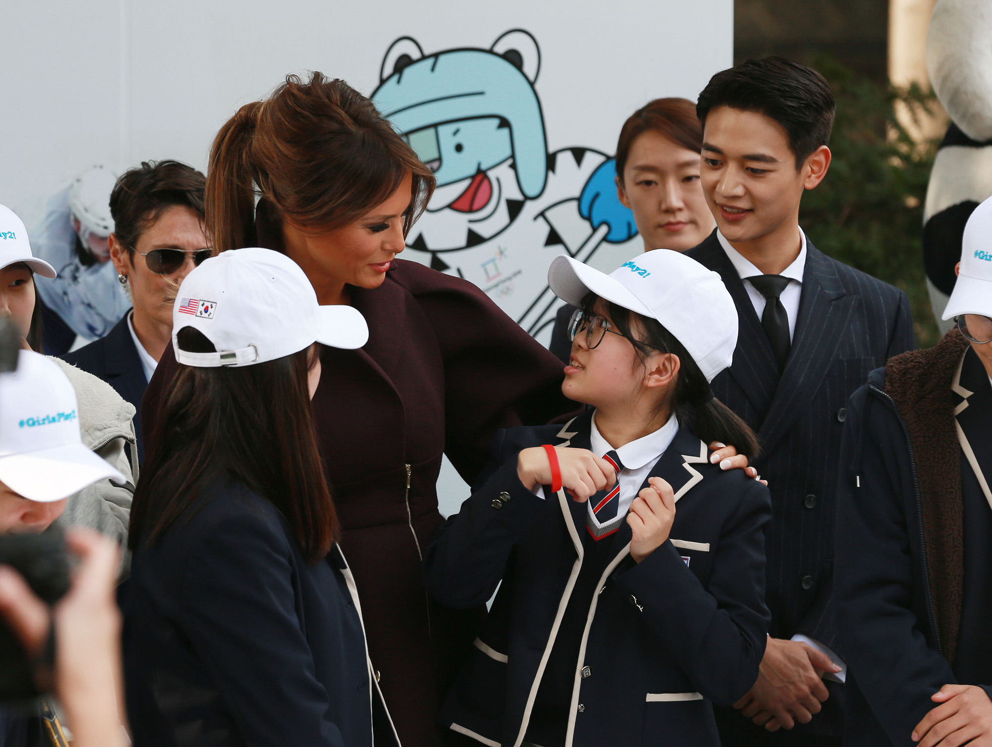 정치;멜라니아;트럼프방한;미국대통령부인