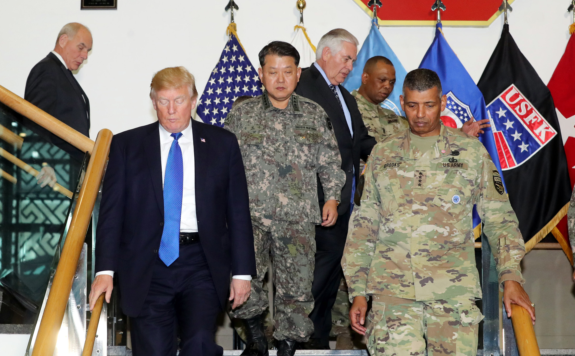 도널드트럼프;평택기지;미국대통령