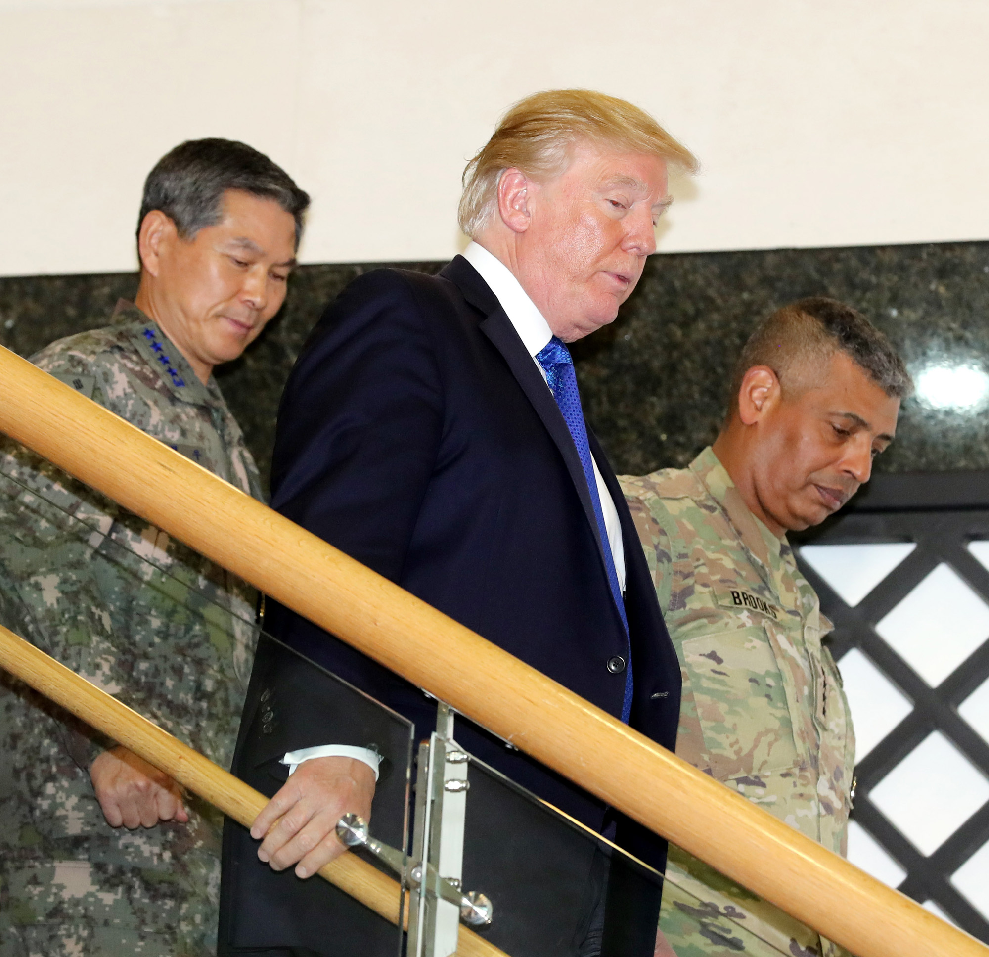 도널드트럼프;평택기지;미국대통령