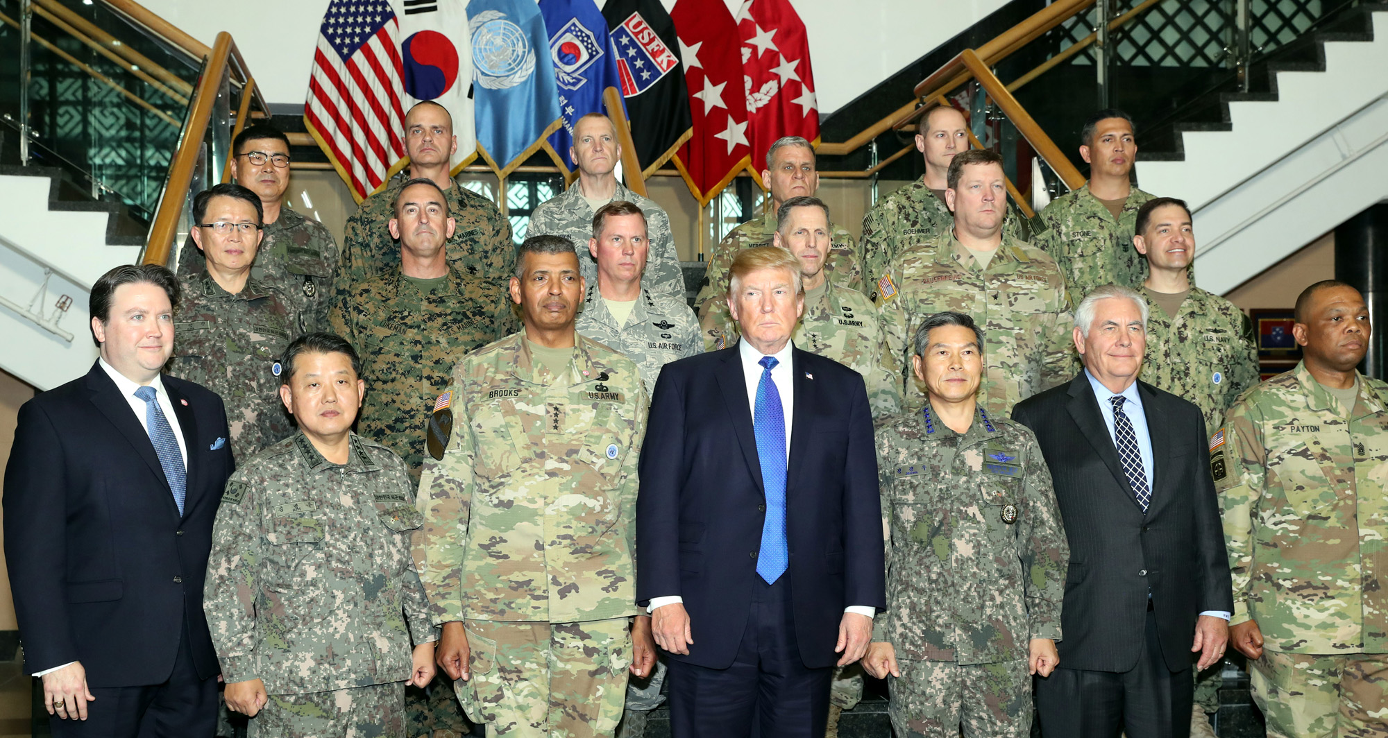 도널드트럼프;평택기지;미국대통령