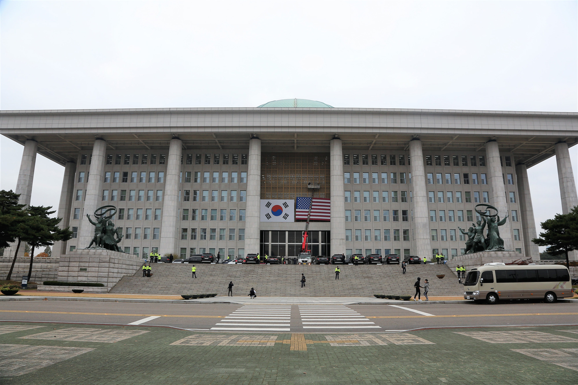 정치;국회;성조기;미국대통령국회연설;트럼프국회