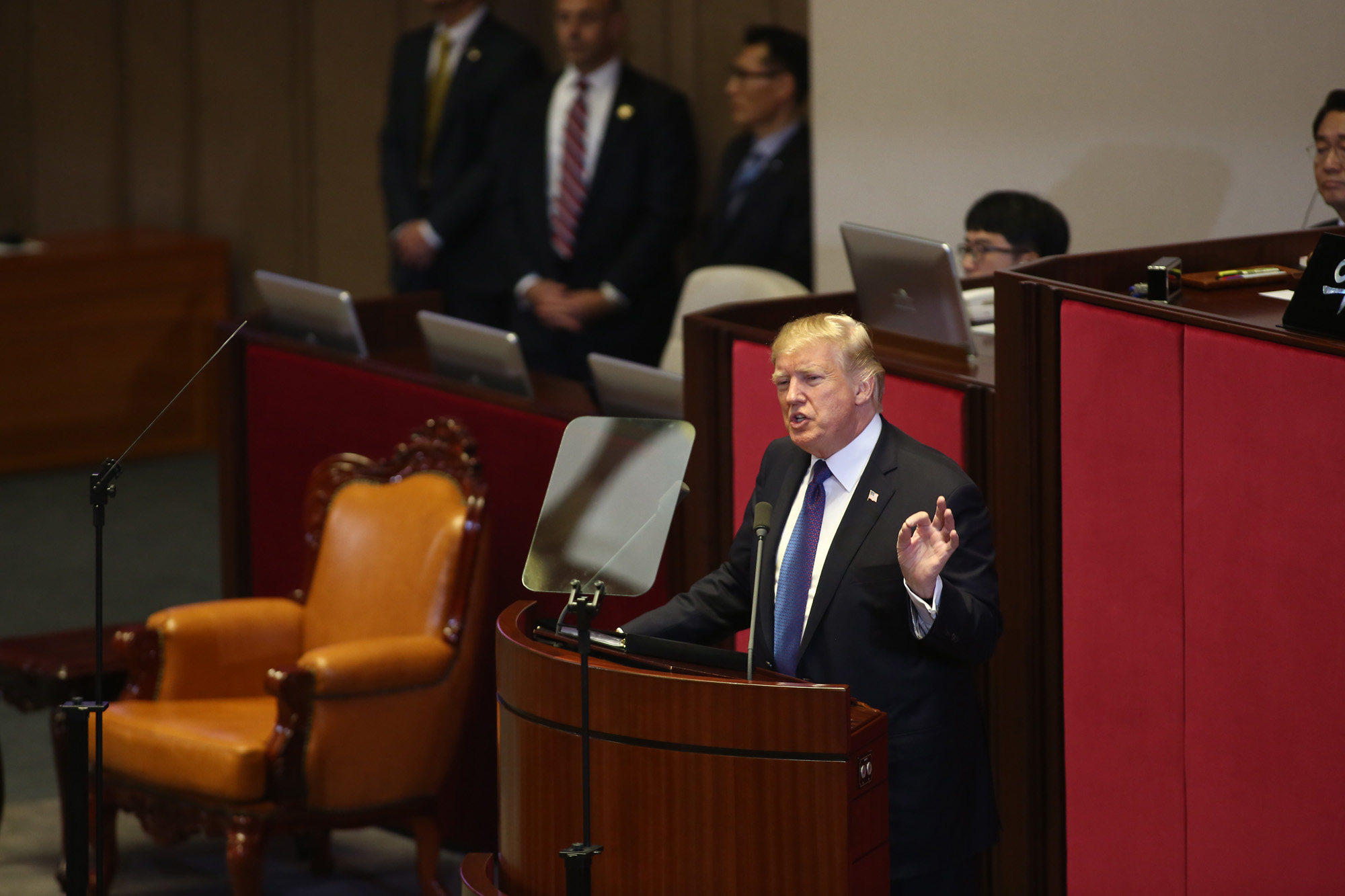 정치;국회;도널드트럼프;국회연설;미국대통령국회연설