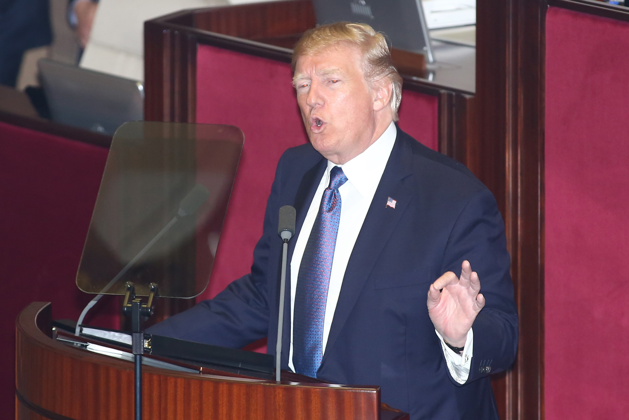 정치;국회;도널드트럼프;국회연설;미국대통령국회연설