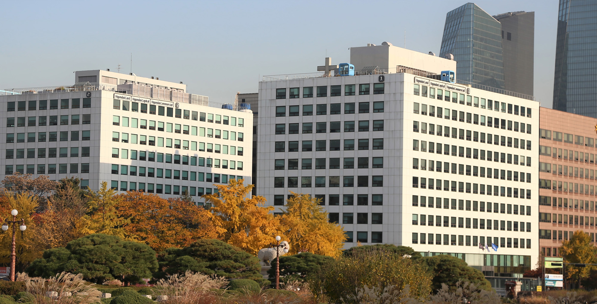 경제;현대카드;건물 빌딩