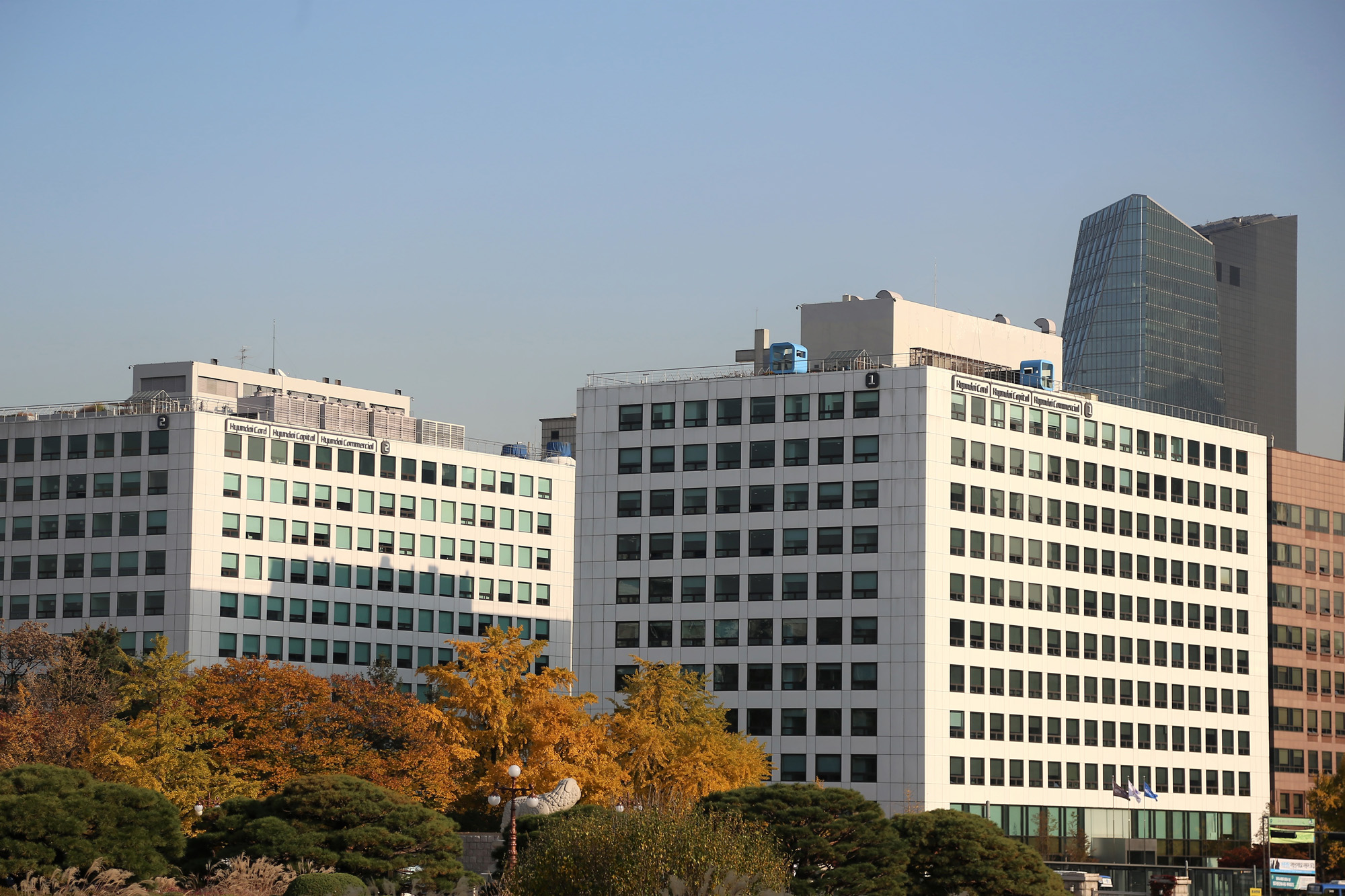 경제;현대카드;건물 빌딩