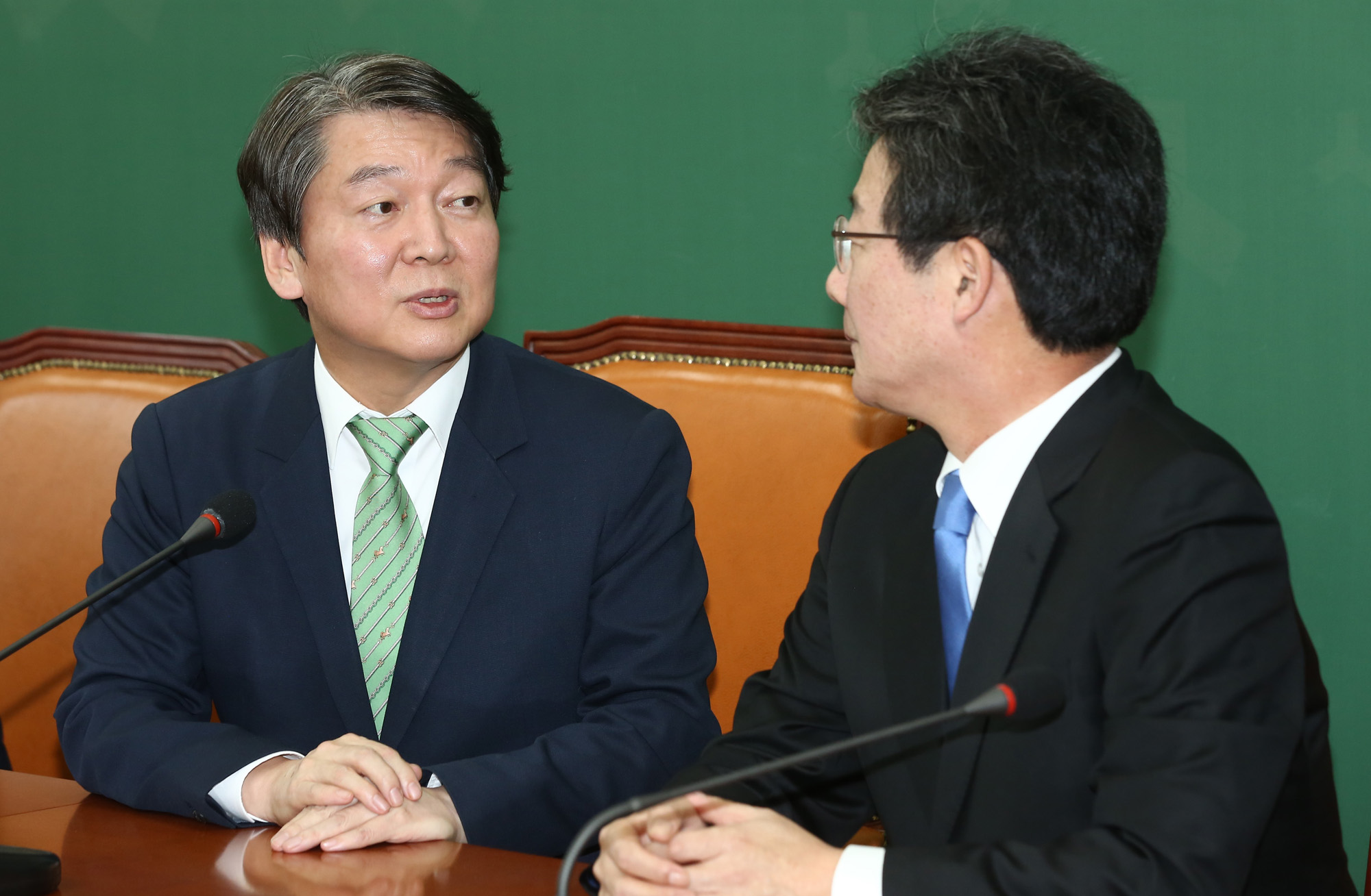 정치;국회;국민의당예방;유승민;안철수