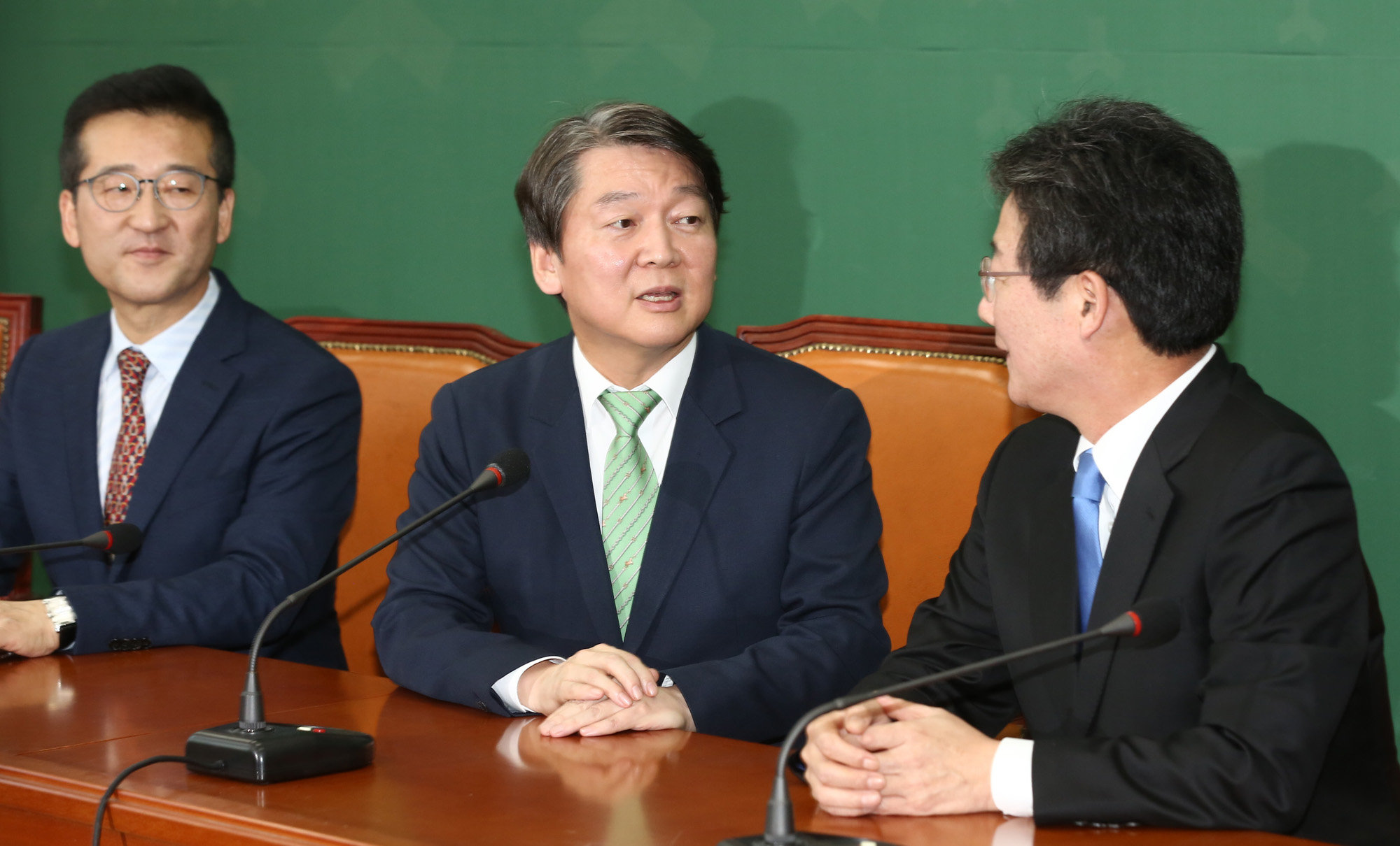 정치;국회;국민의당예방;유승민;안철수