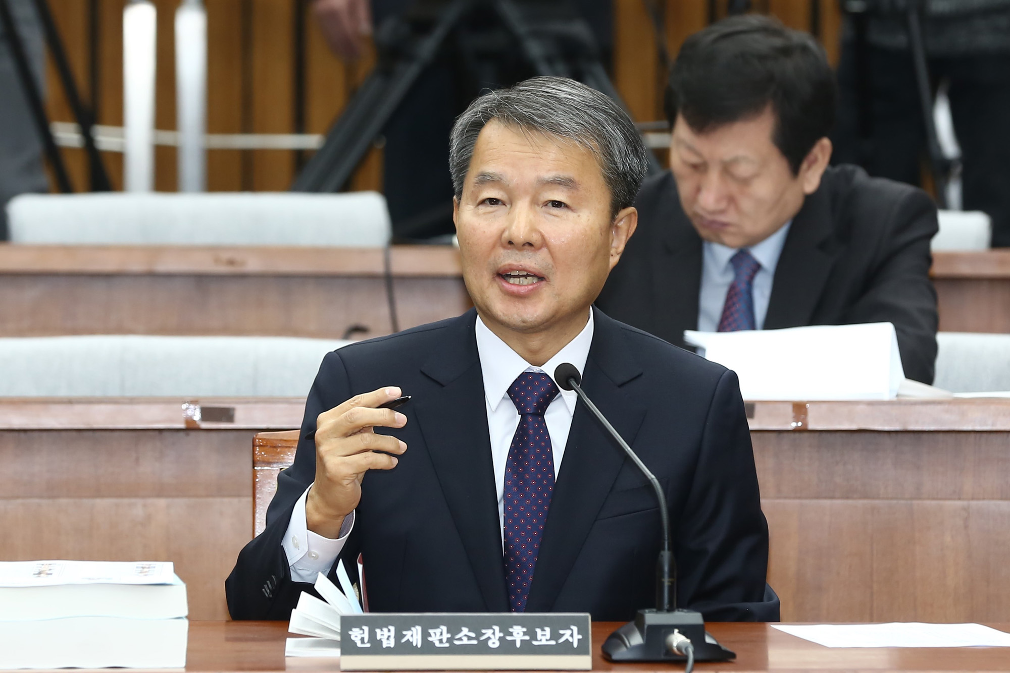 정치;국회;인사청문회;이진성;헌법재판소장