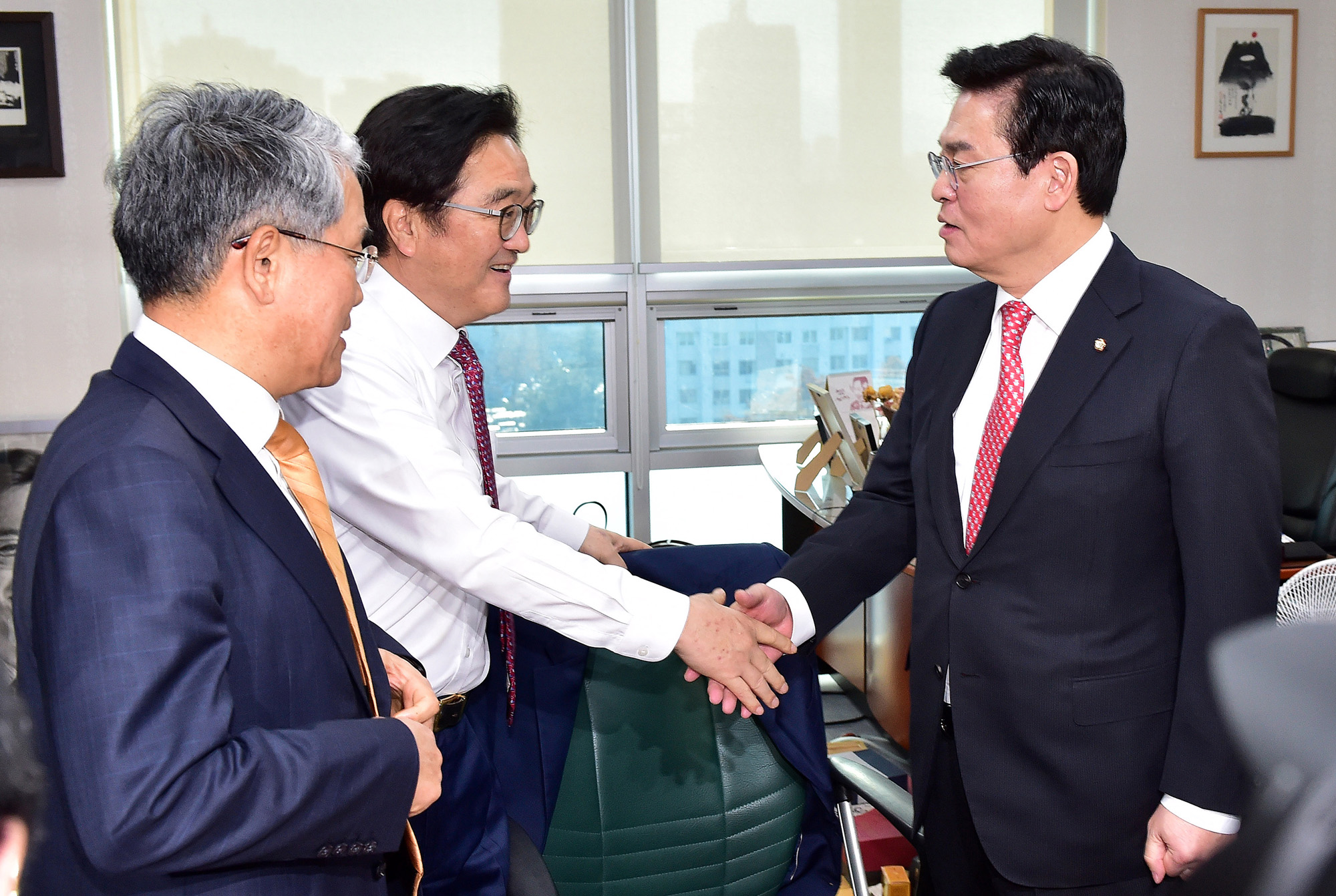 정치;국회;여야3당;원내대표;우원식;김동철;정우택