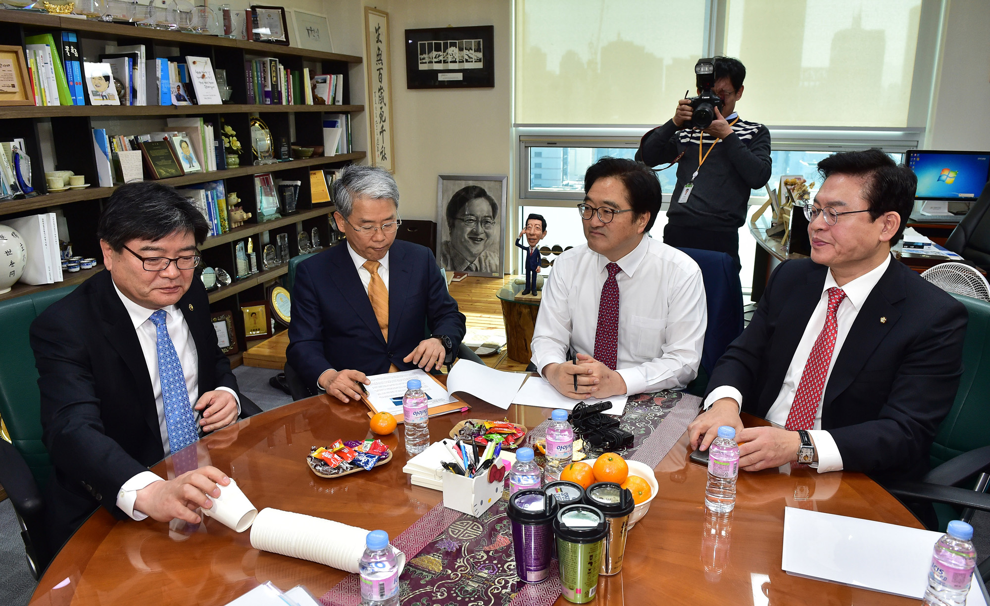 정치;국회;여야3당;원내대표;우원식;김동철;정우택