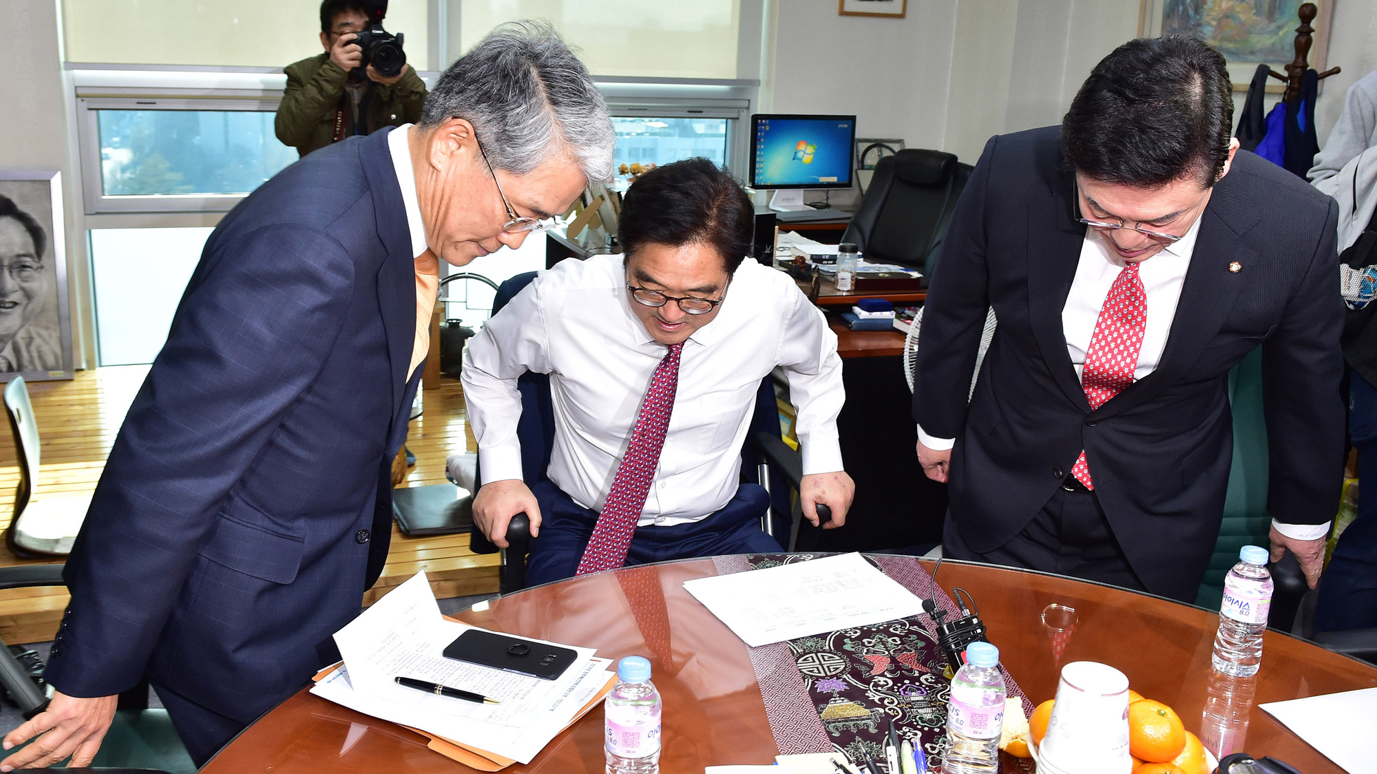 정치;국회;여야3당;원내대표;우원식;김동철;정우택