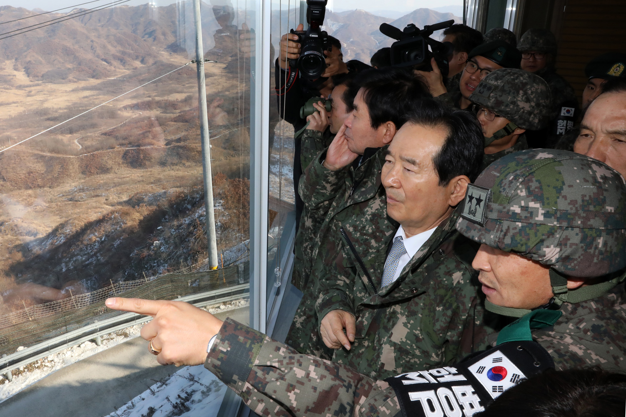 정세균;국회사진취재단;백골부대