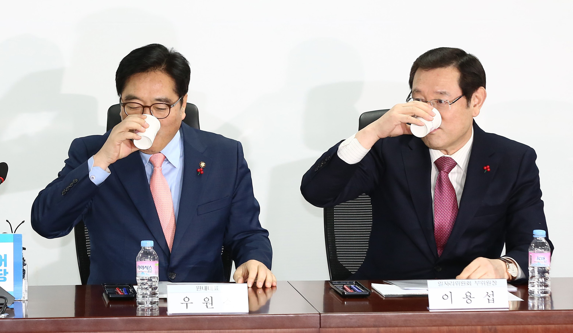 정치;국회;당정청협의;우원식;이용섭;김태년;일자리대책당정청협의