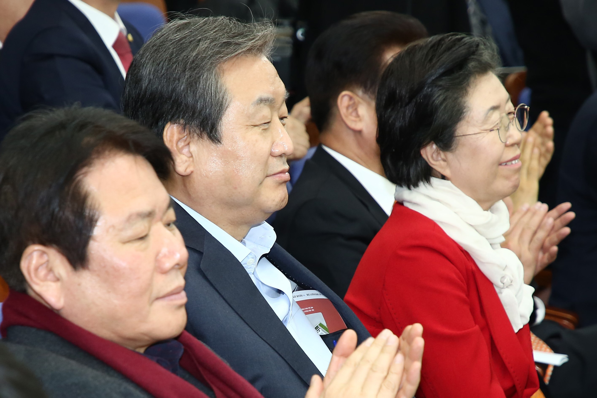 정치;국회;자유한국당;김성태;함진규;김무성