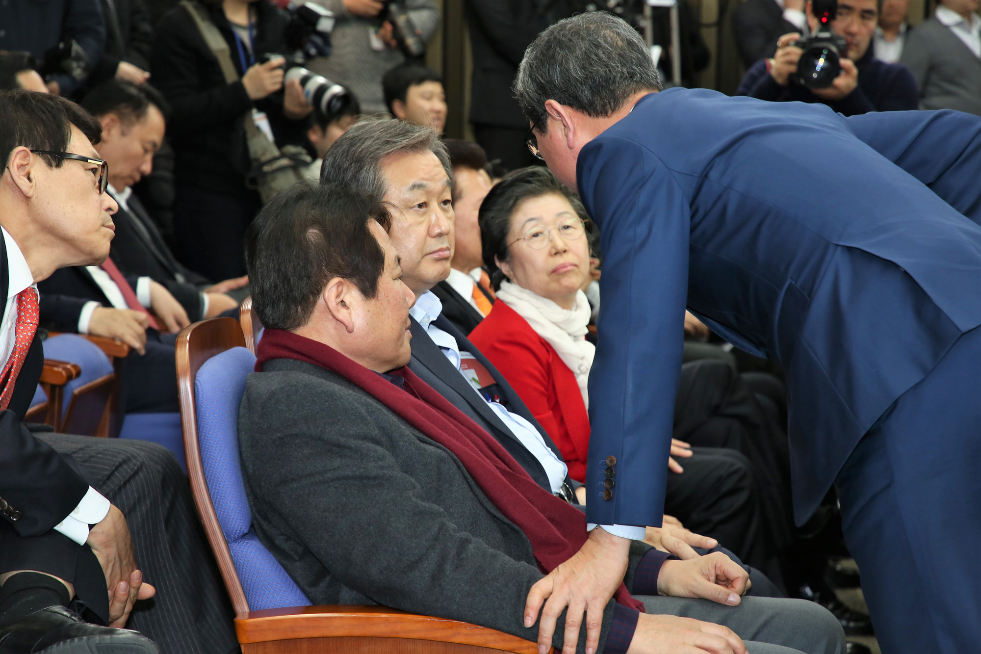 정치;국회;자유한국당;김성태;함진규;김무성