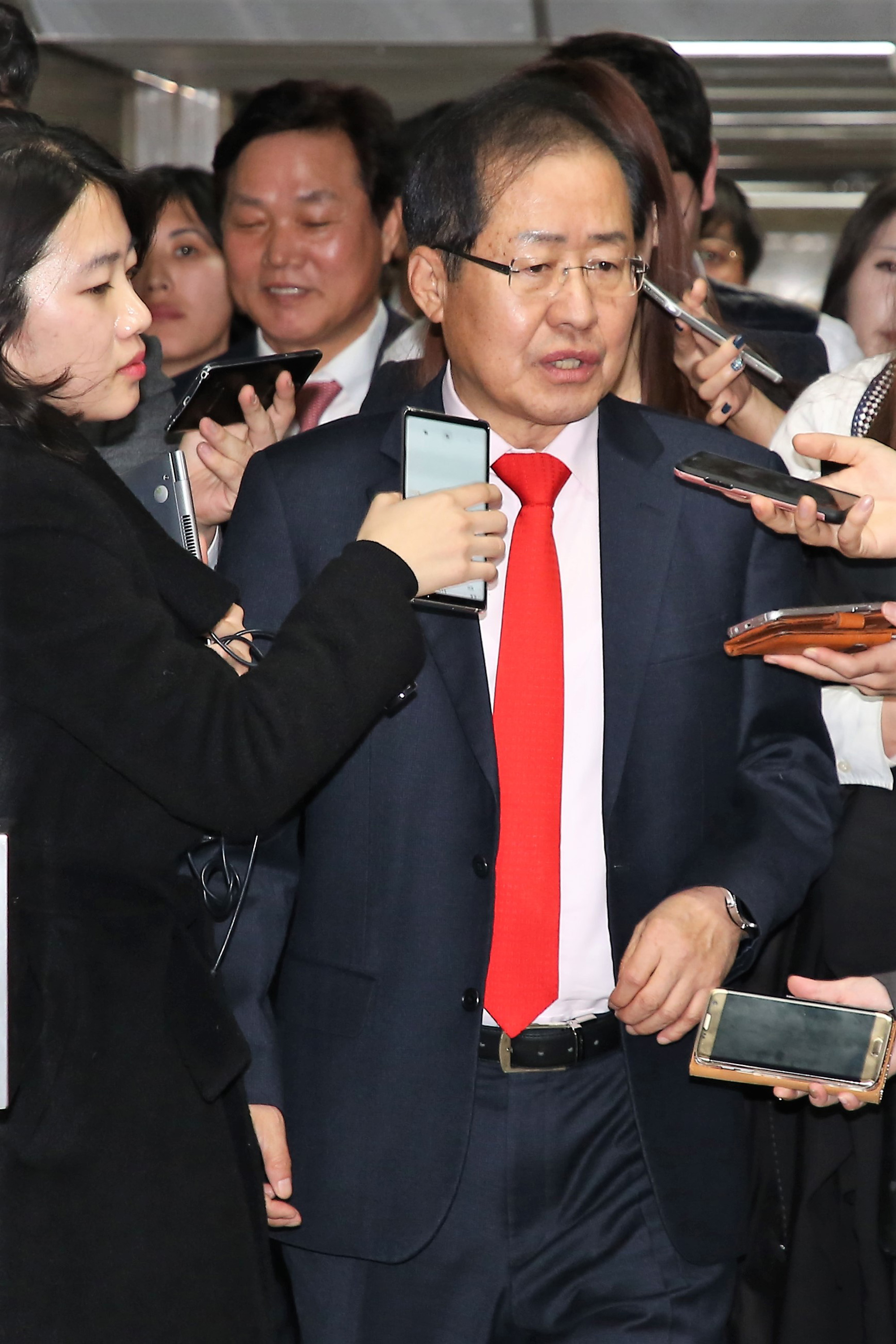 정치;국회;자유한국당;김성태;함진규;홍준표