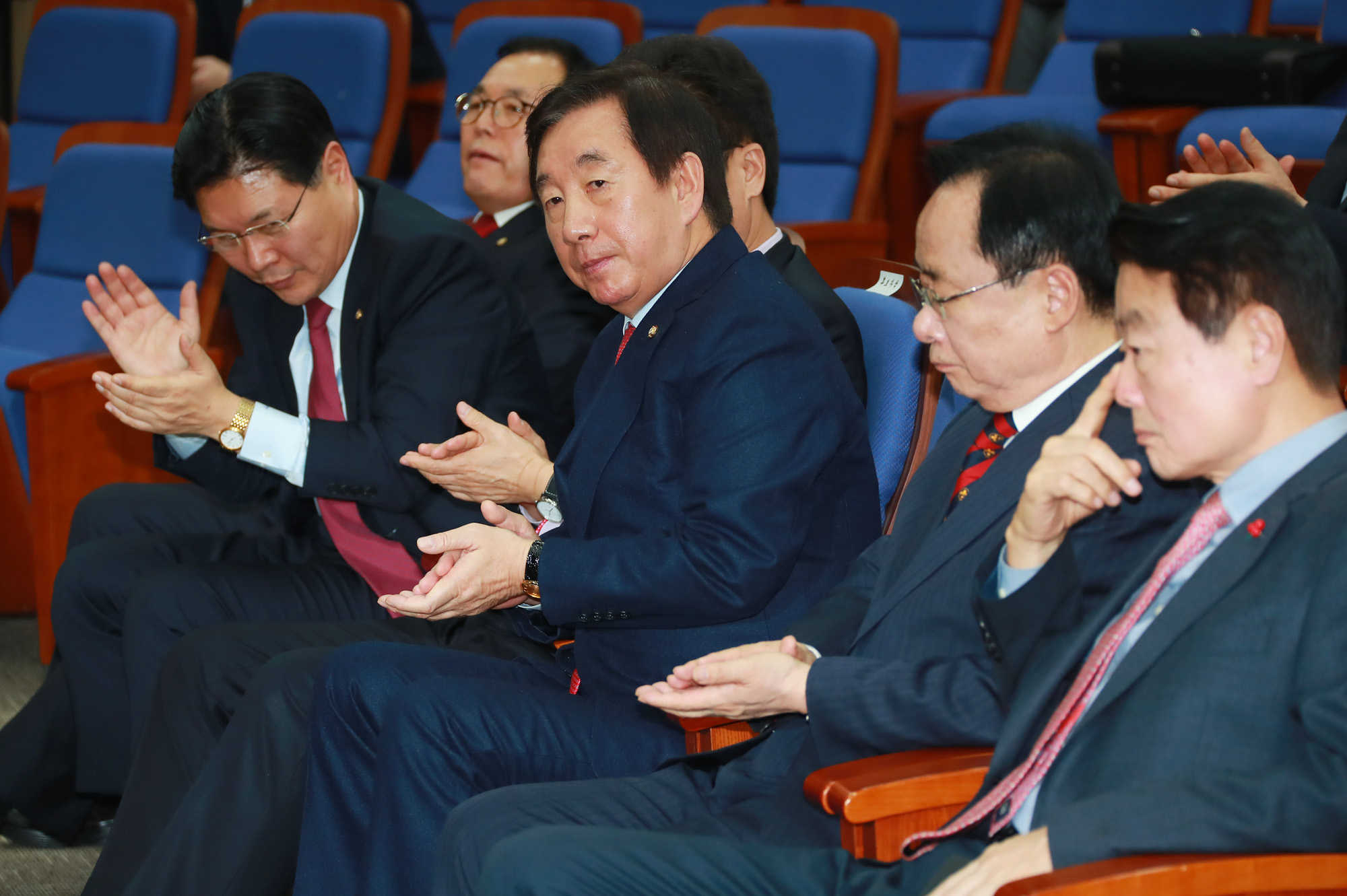 정치;국회;자유한국당;김성태;함진규;홍준표;자유한국당원내대표