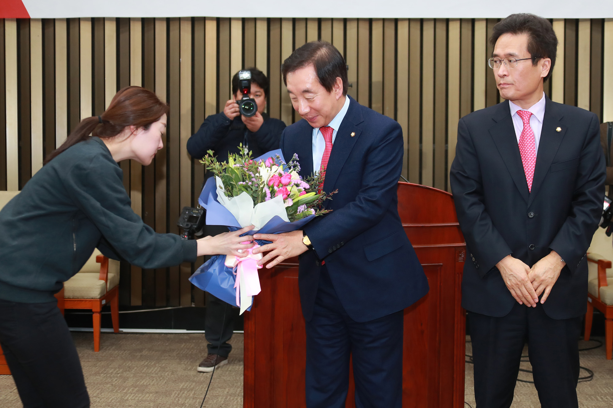 정치;국회;자유한국당;김성태;함진규;홍준표;자유한국당원내대표