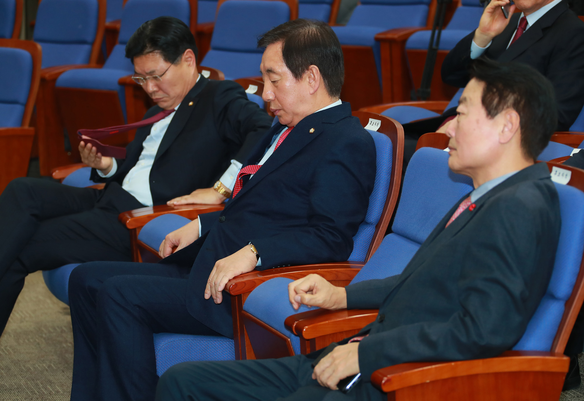 정치;국회;자유한국당;김성태;함진규;홍준표;자유한국당원내대표
