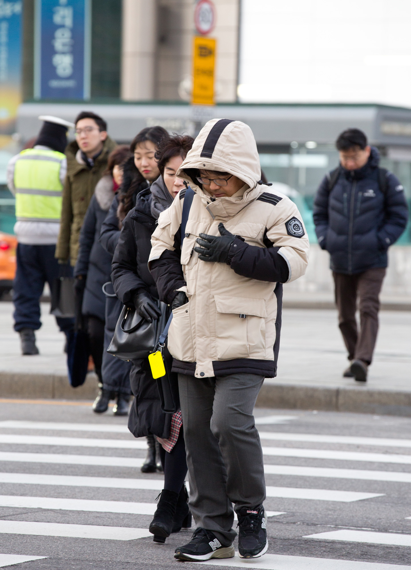 한파;겨울;추위;한파스케치;한파출근길
