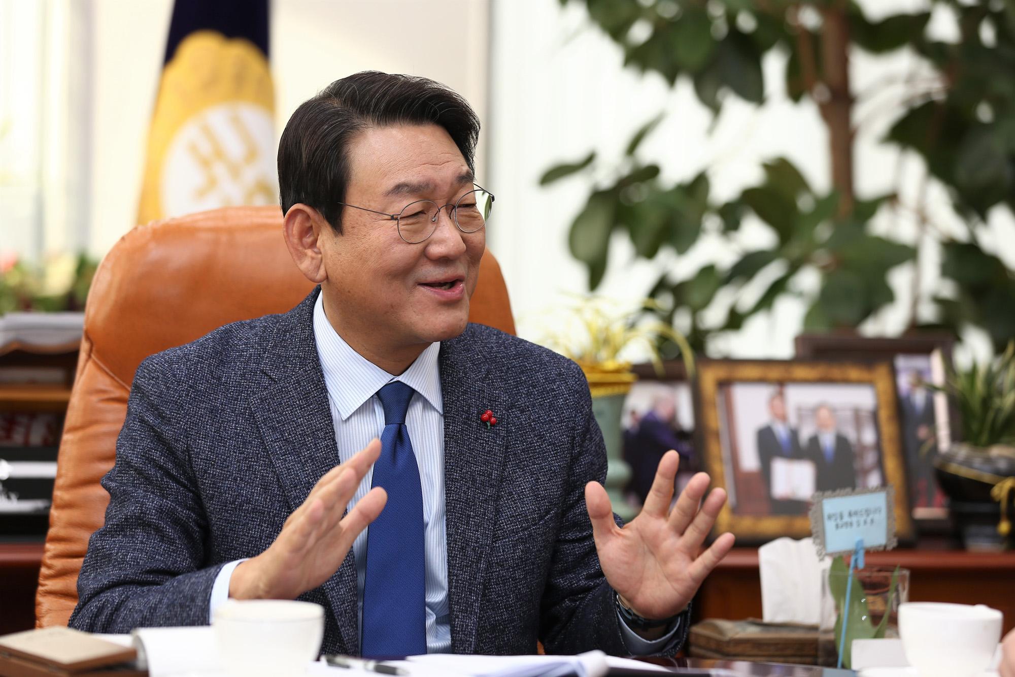 정치;국회;김교흥;국회사무총장;인터뷰