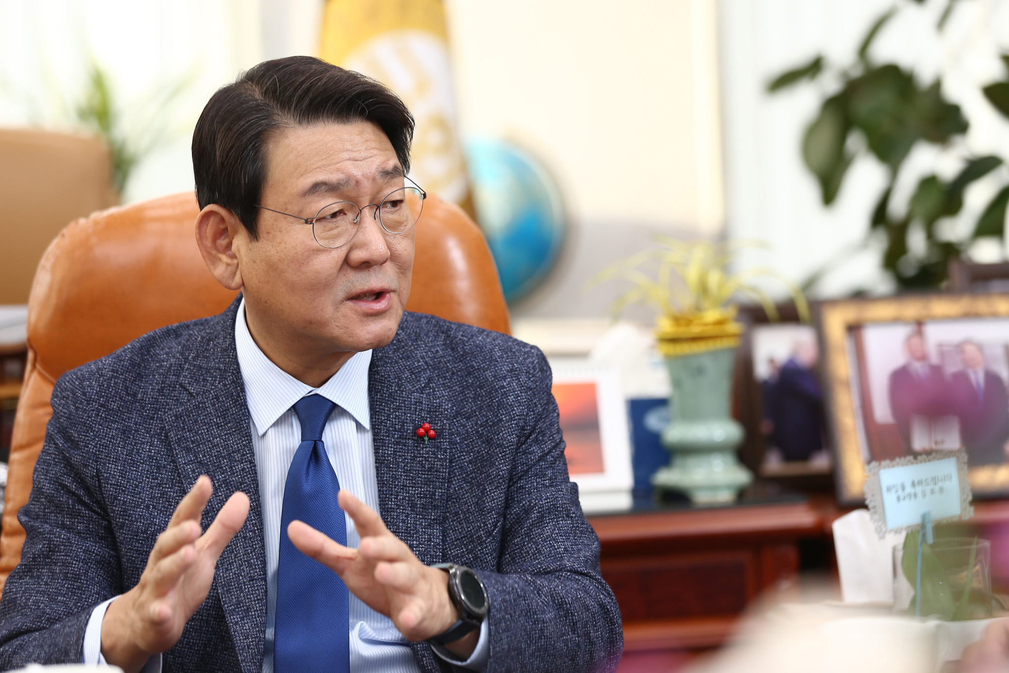 정치;국회;김교흥;국회사무총장;인터뷰