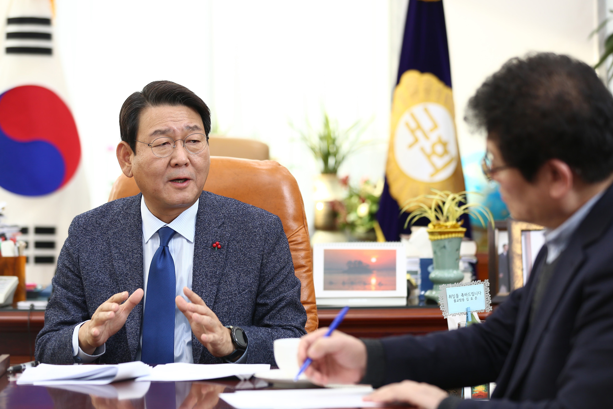 정치;국회;김교흥;국회사무총장;인터뷰