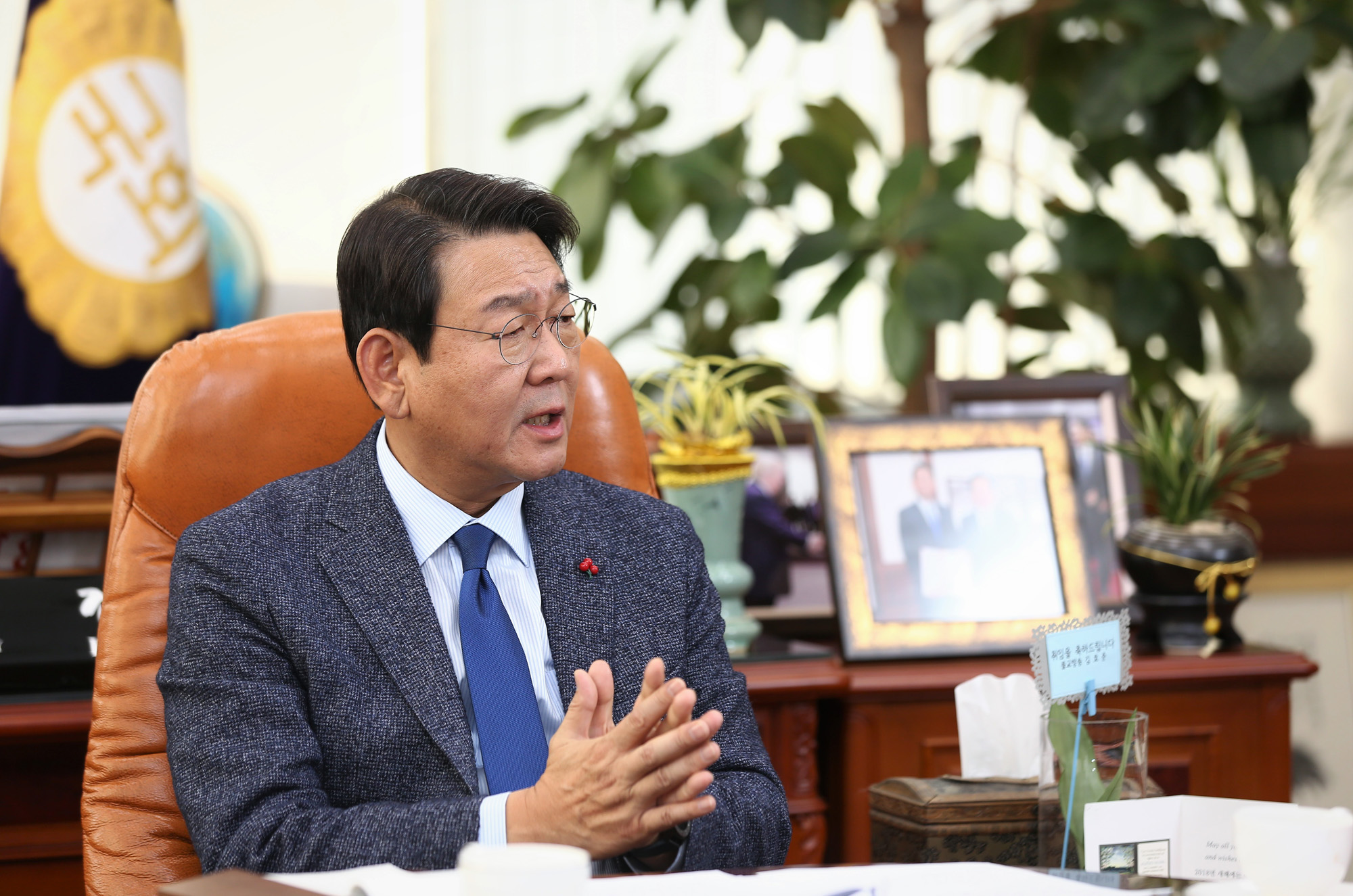 정치;국회;김교흥;국회사무총장;인터뷰