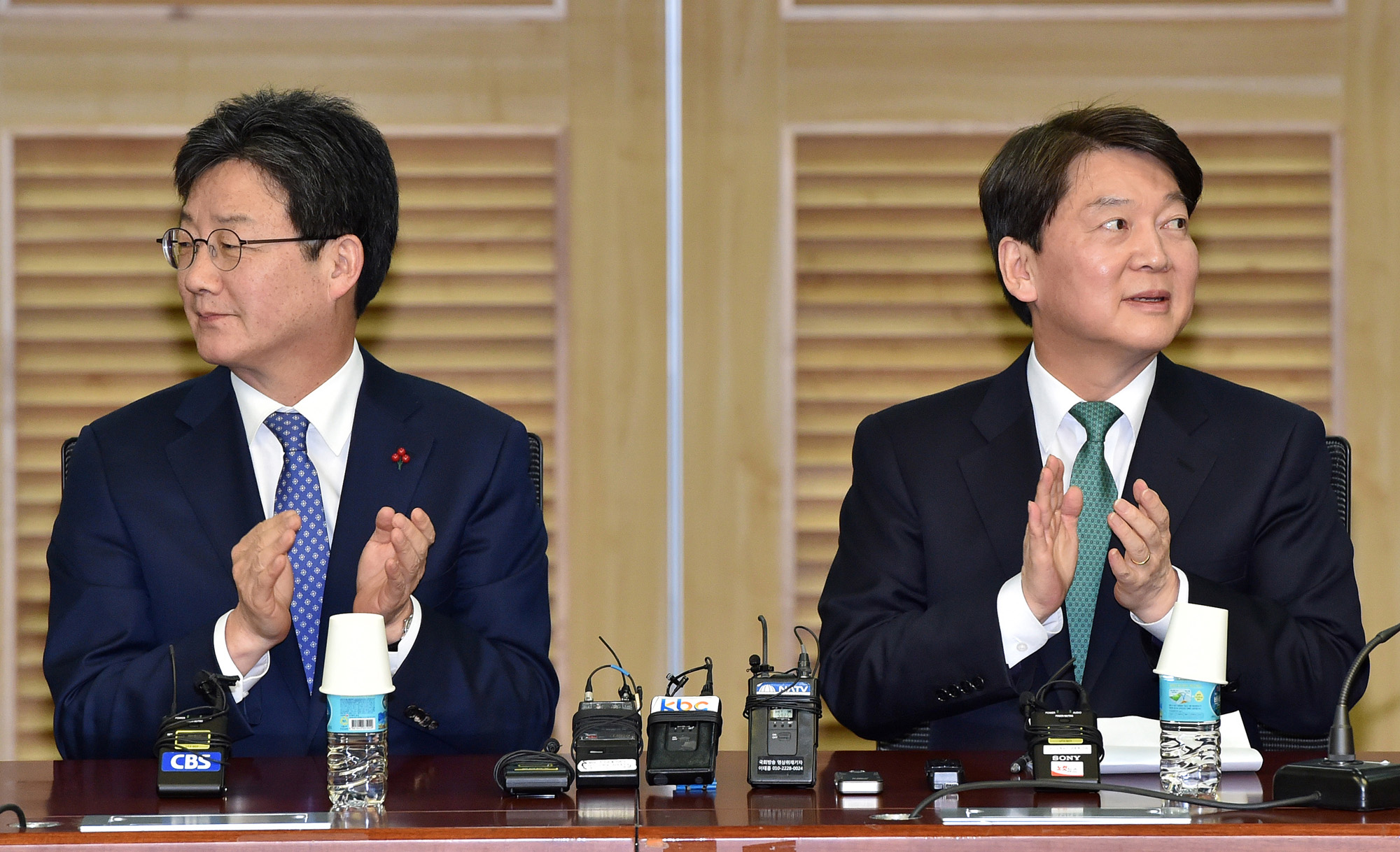 정치;바른정당통합;국민의당통합;안철수;유승민