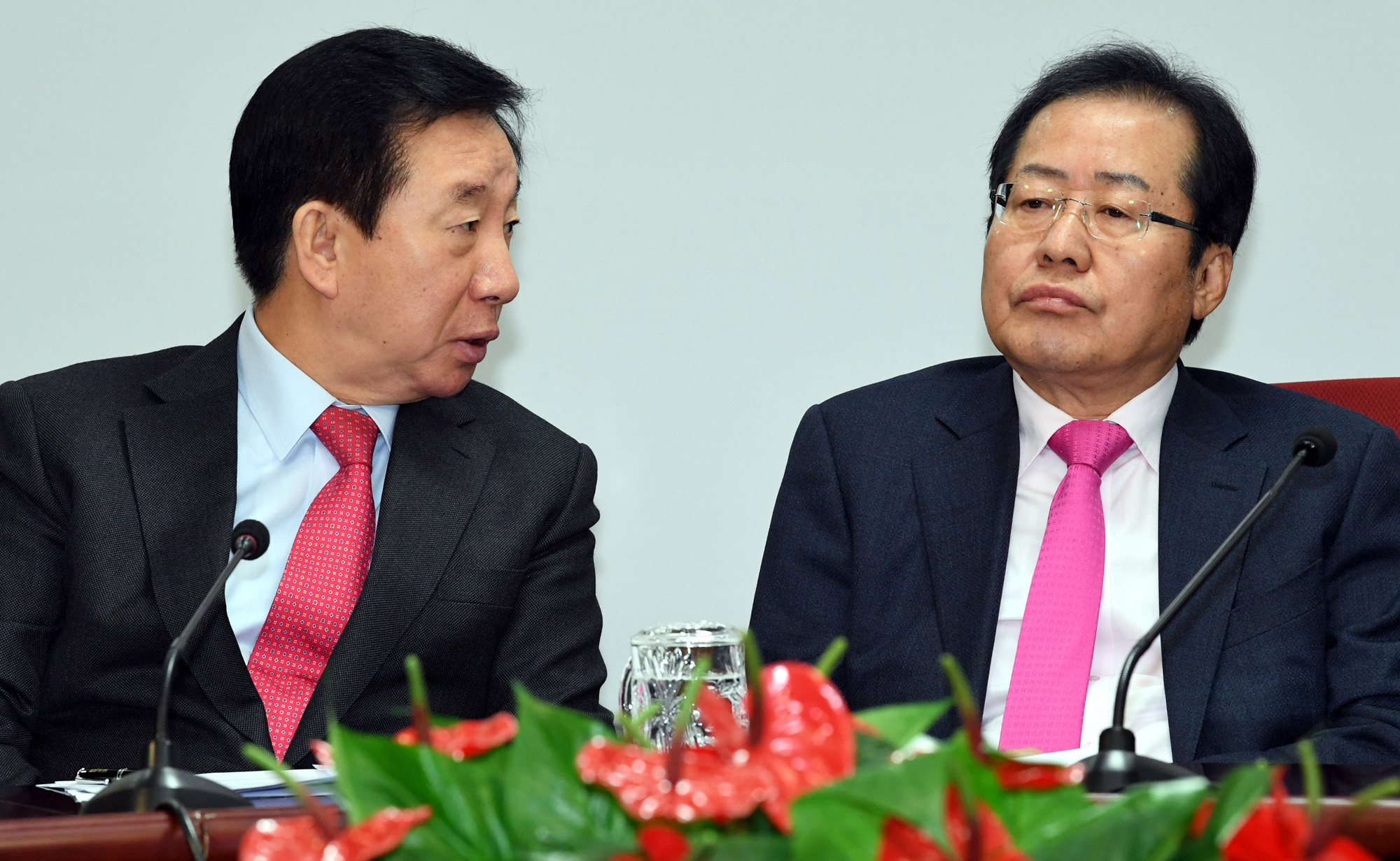 정치;국회;자유한국당;홍준표;자유한국당최고위;김성태홍준표