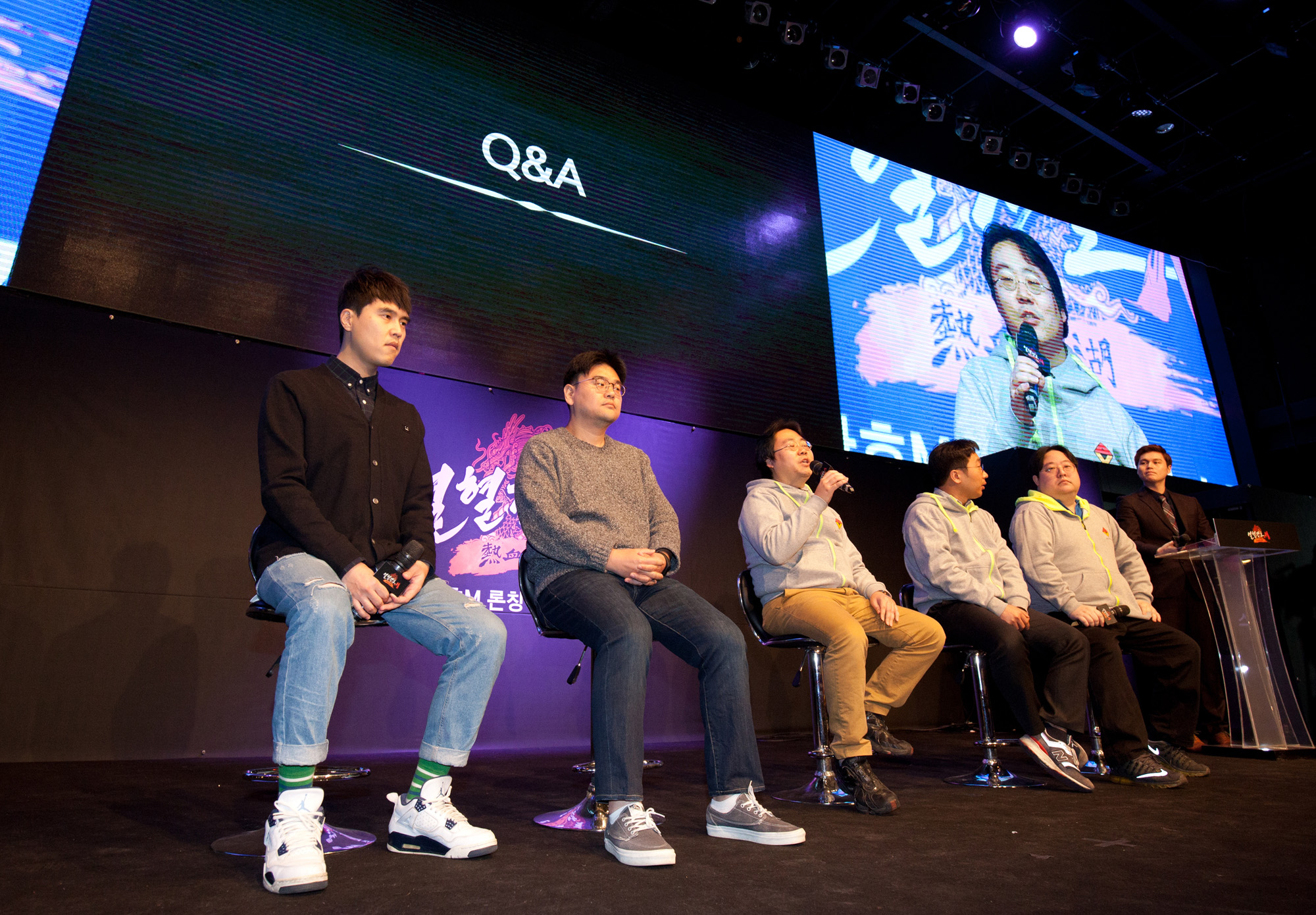 넥슨;액트파이브;열혈강호M;게임쇼케이스;모바일게임