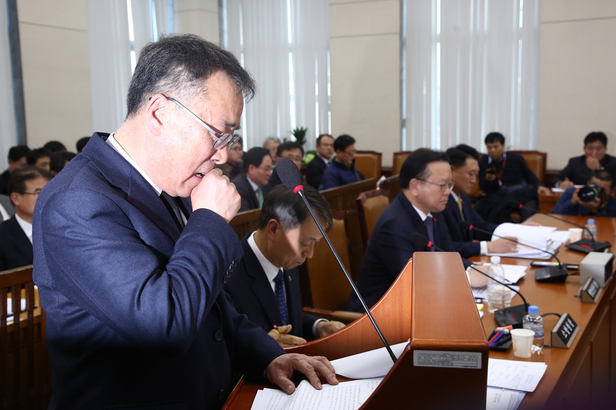 정치;국회;행정안전위원회;제천스포츠센터화재;류건덕