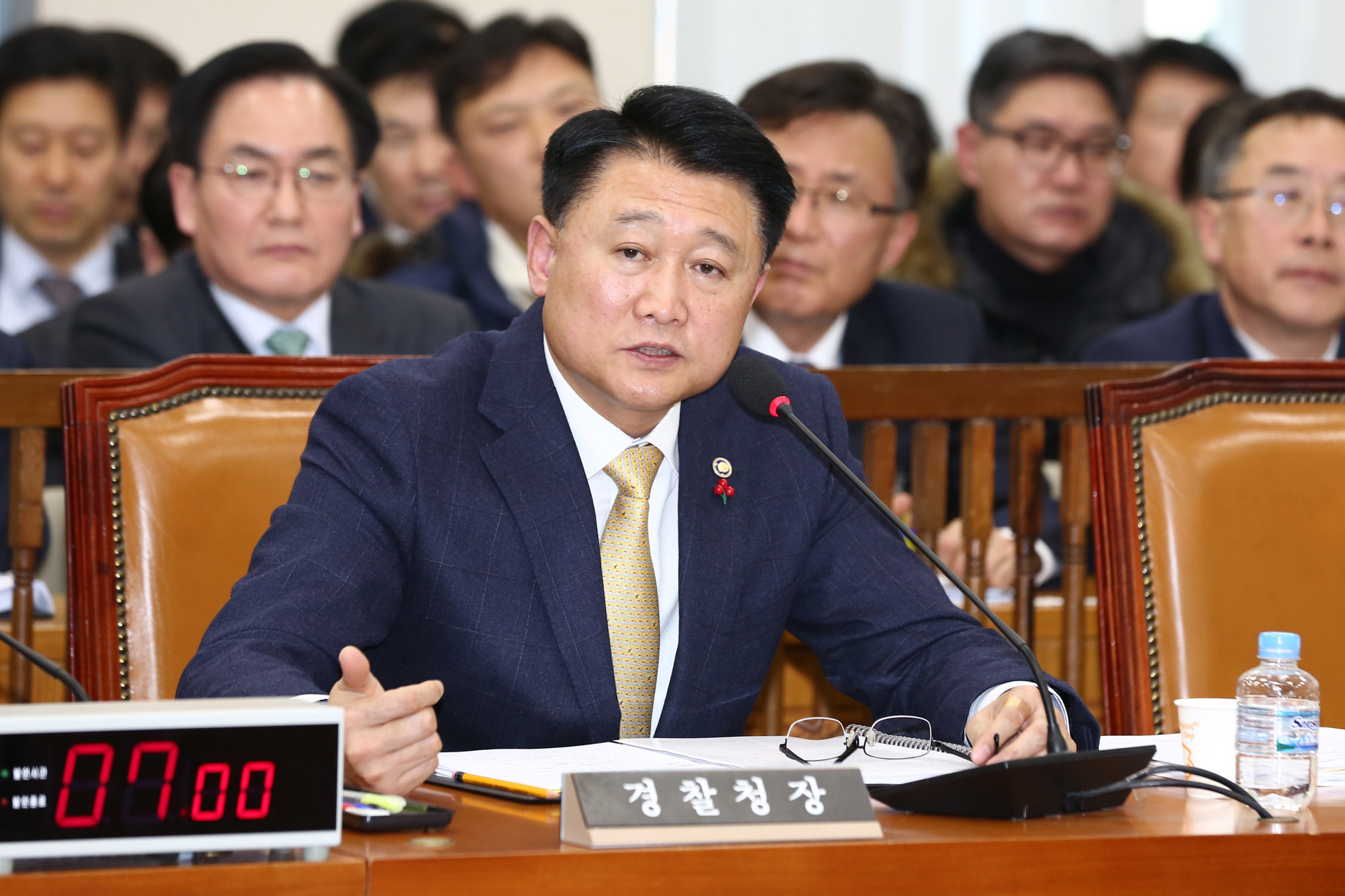 정치;국회;행정안전위원회;제천스포츠센터화재;이철성