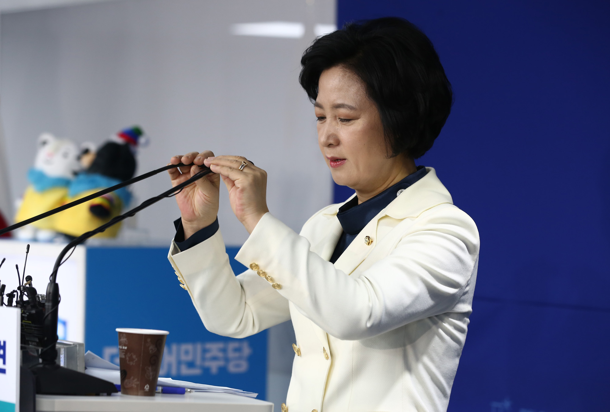 정치;국회;추미애;추미애신년인사