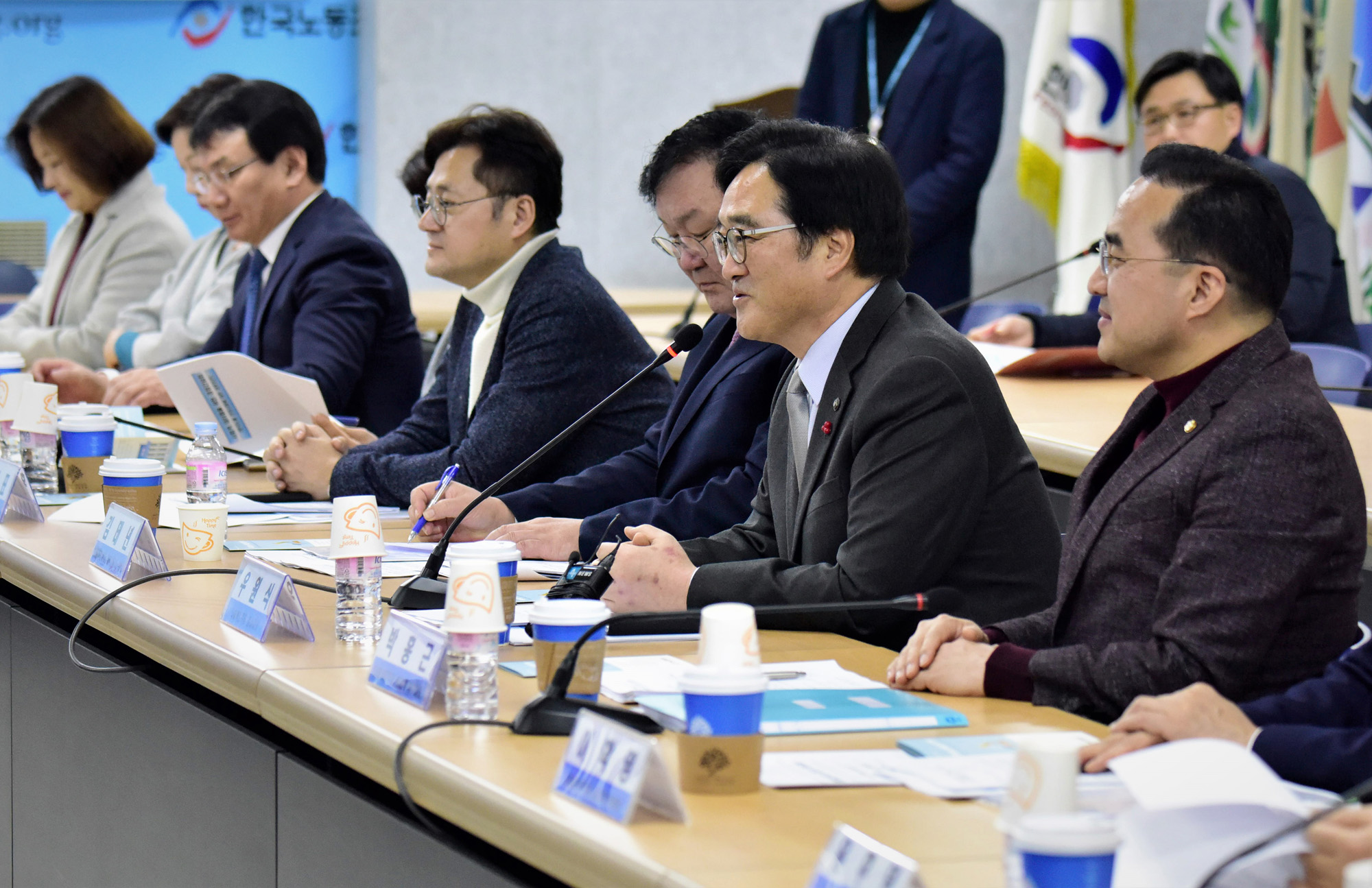 정치;한국노총;우원식