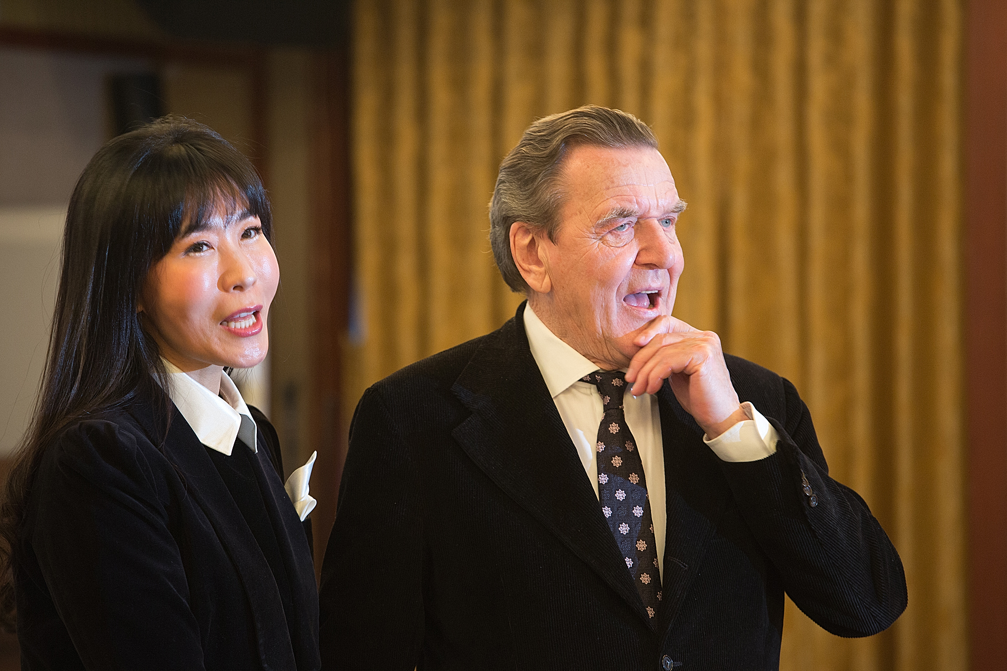 슈뢰더;독일;전총리;결혼;김소연