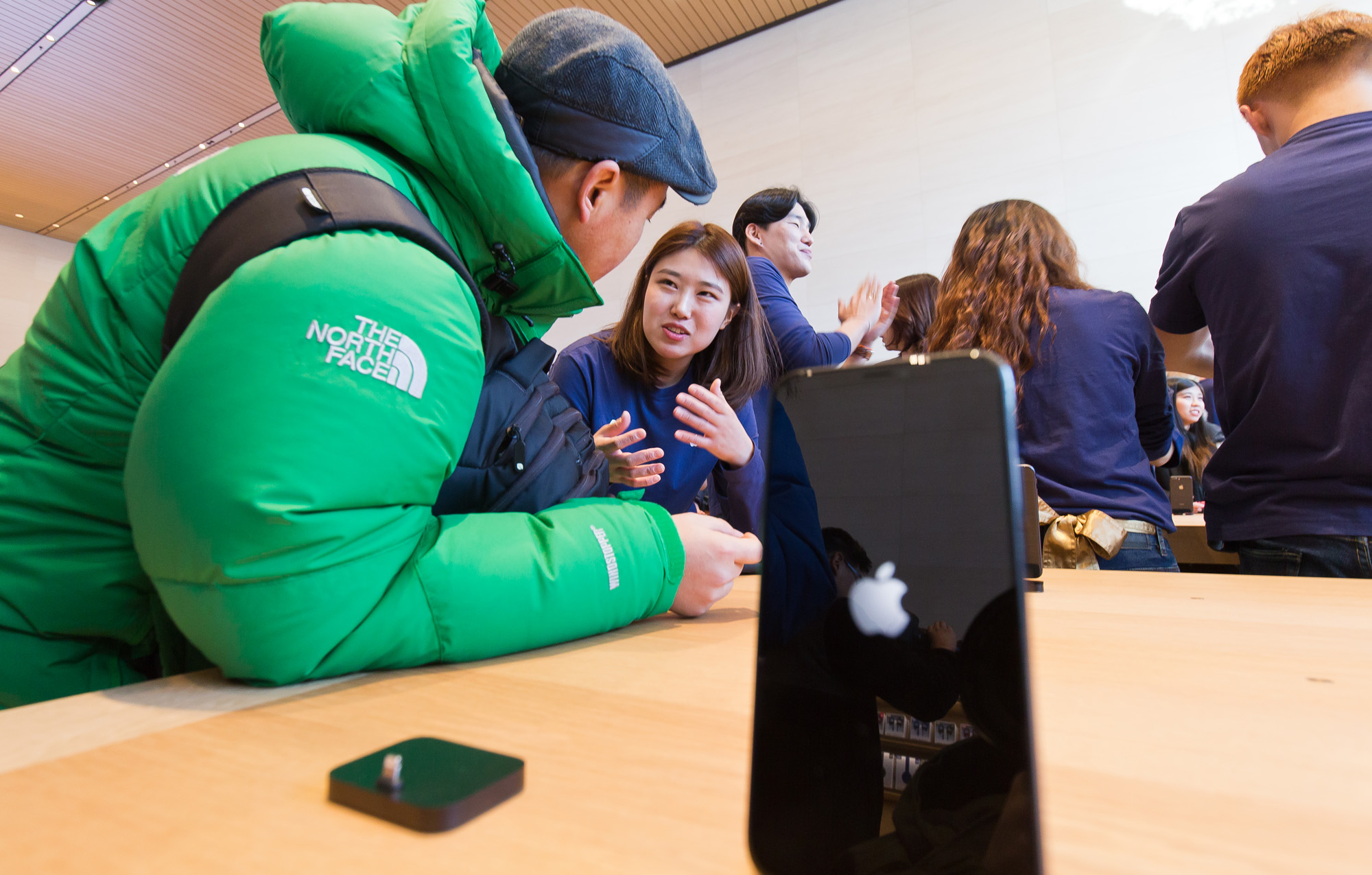 경제;IT;정보통신;전자제품;기업;애플;apple;애플스토어;국내애플스토어개장;지니어스바;애플가로수길