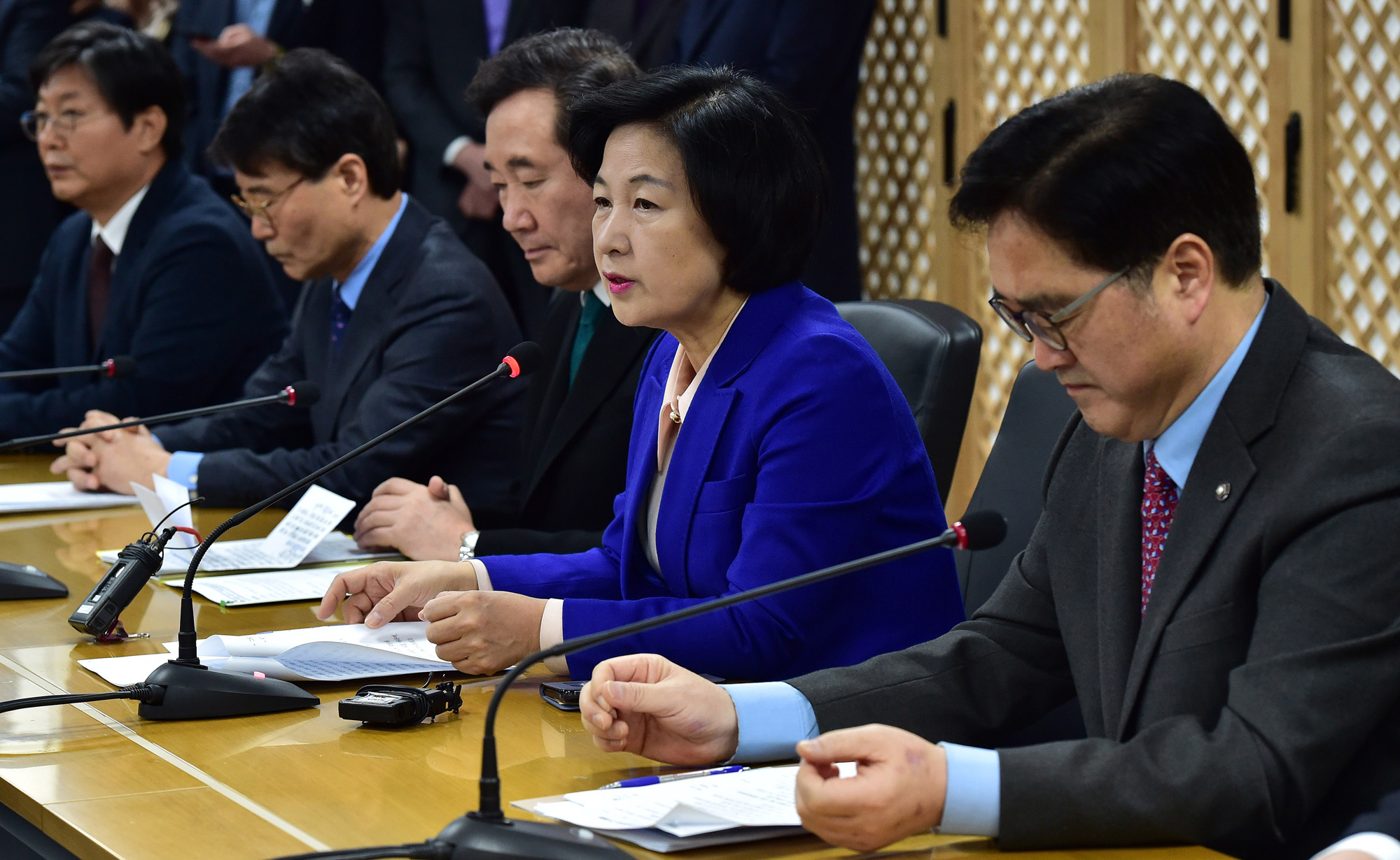 정치;당정청협의회;추미애;이낙연