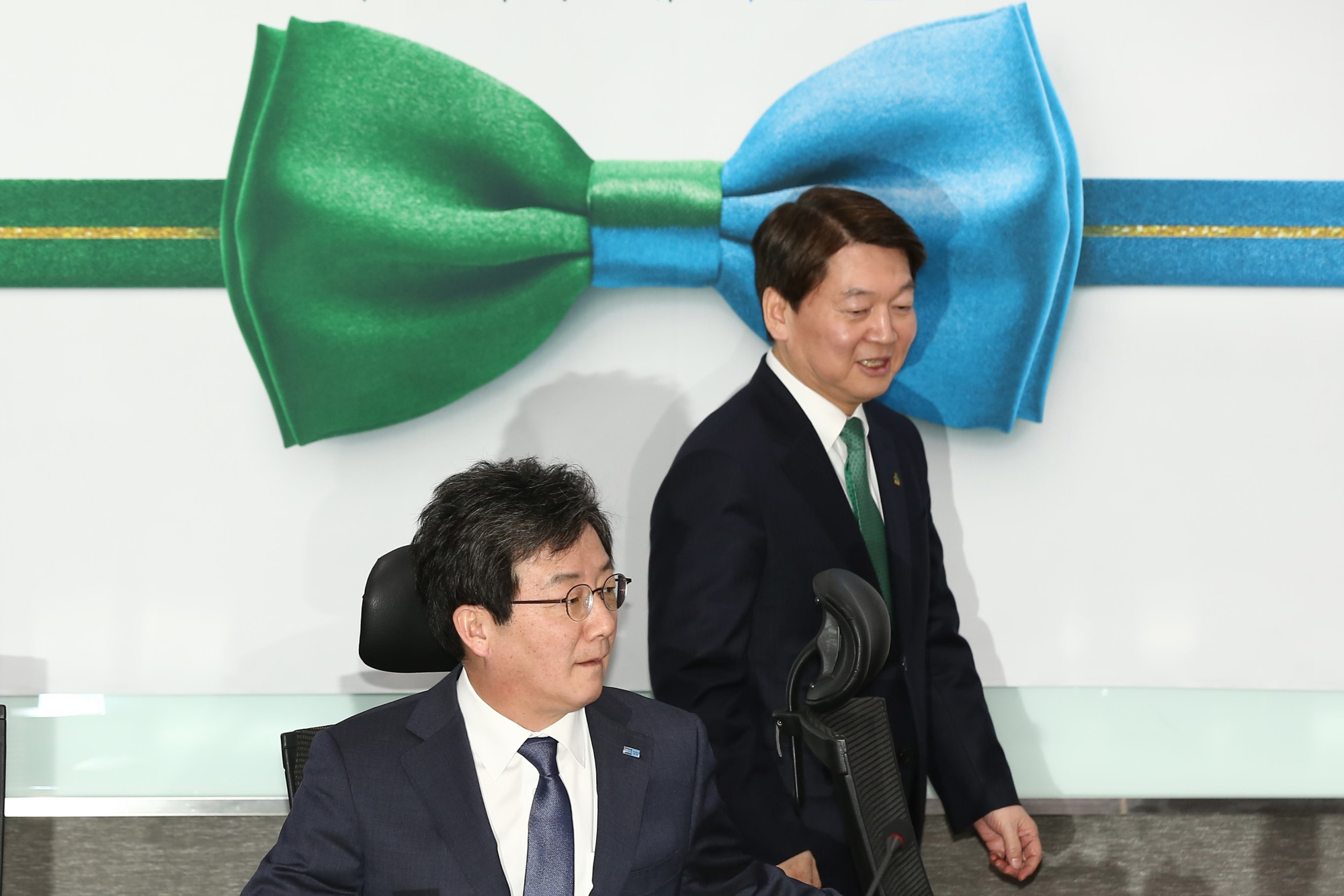 정치;국회;국민의당바른정당통합;통합추진위원회;안철수;유승민