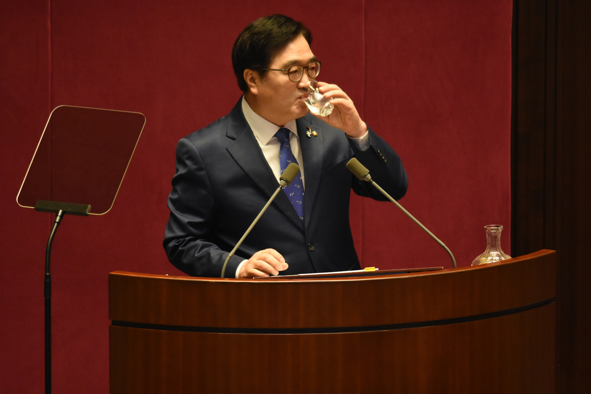 정치;국회;우원식;교섭단체연설