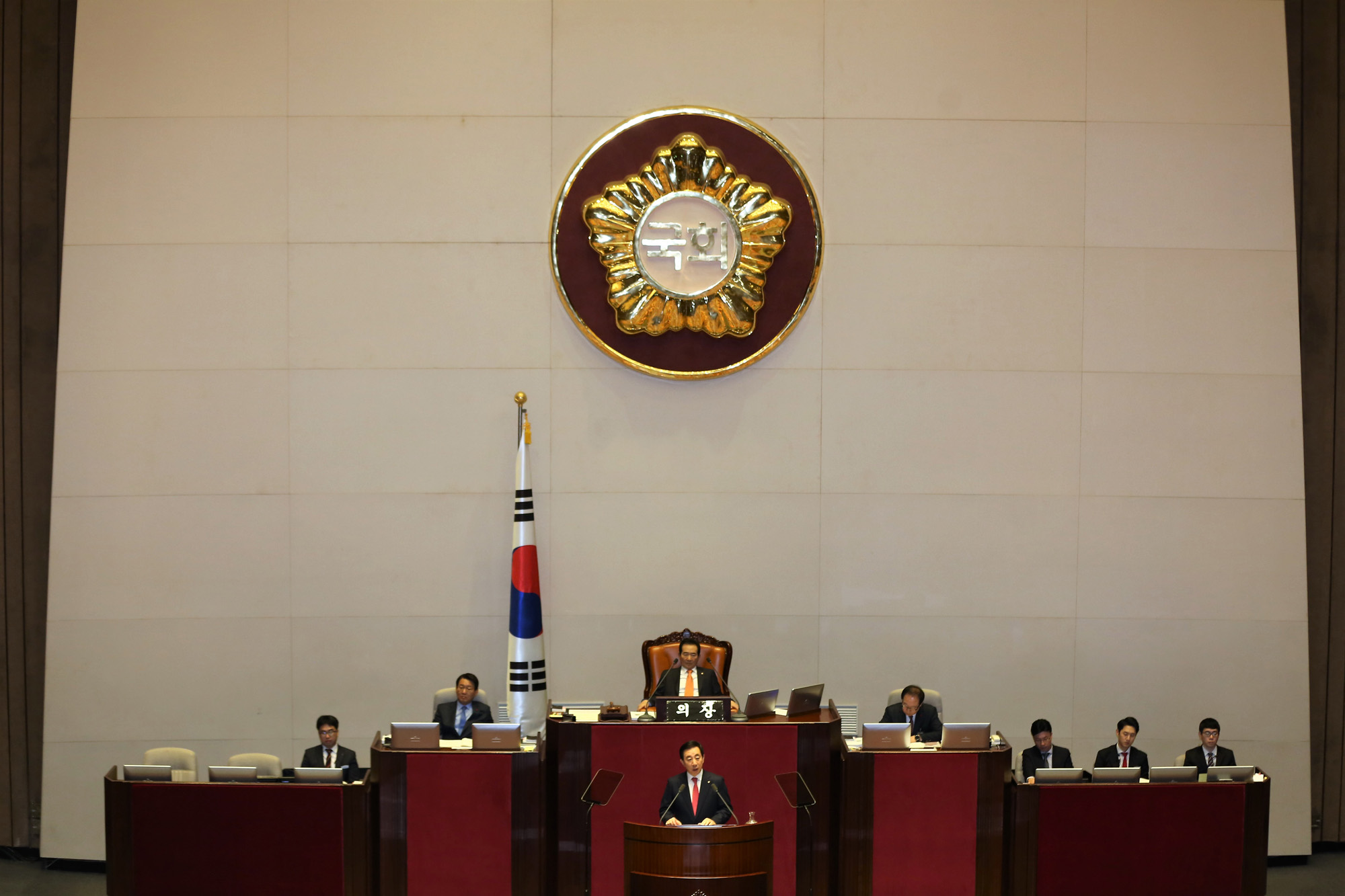 정치;국회;김성태;교섭단체연설;자유한국당원내대표