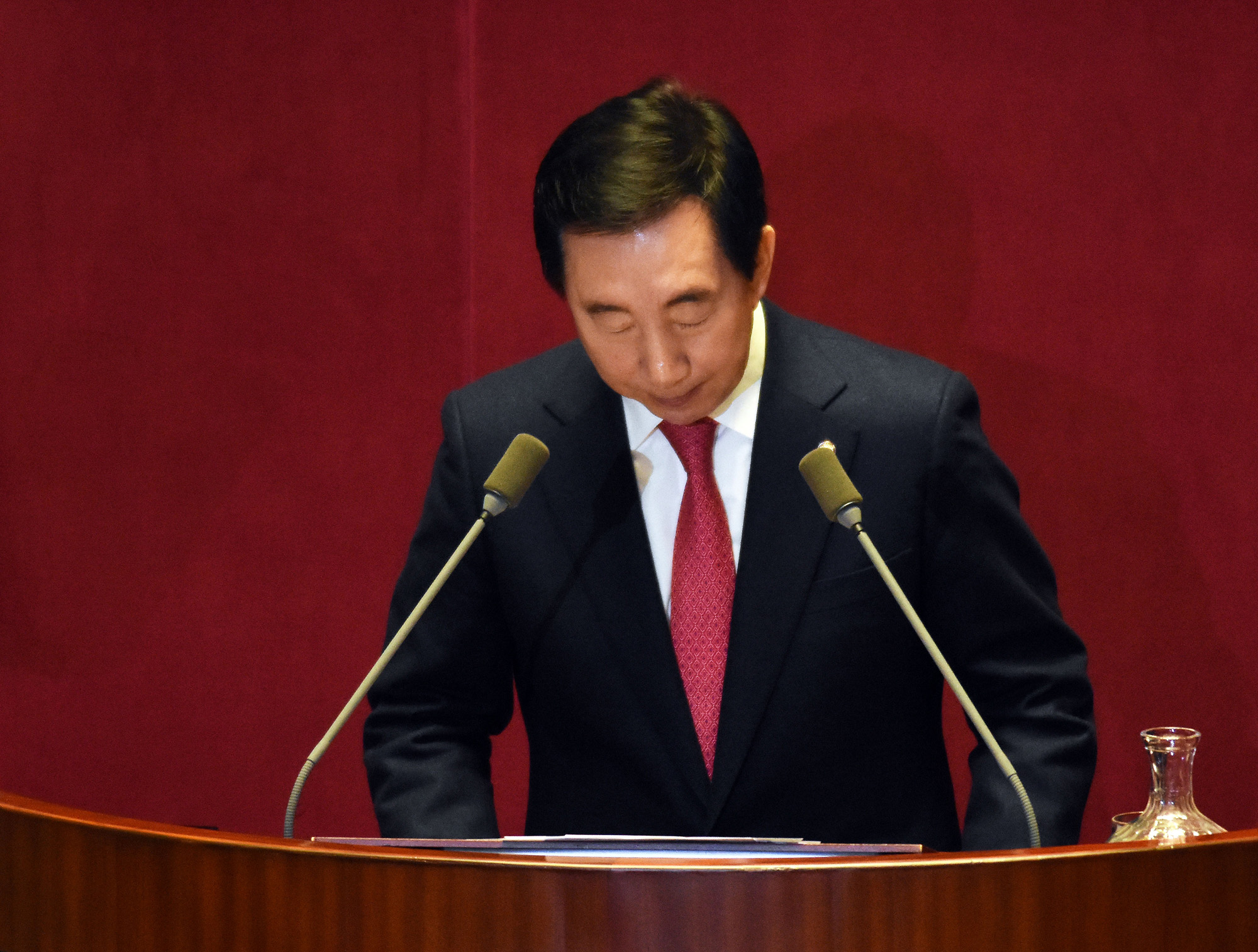 정치;국회;김성태;교섭단체연설;자유한국당원내대표