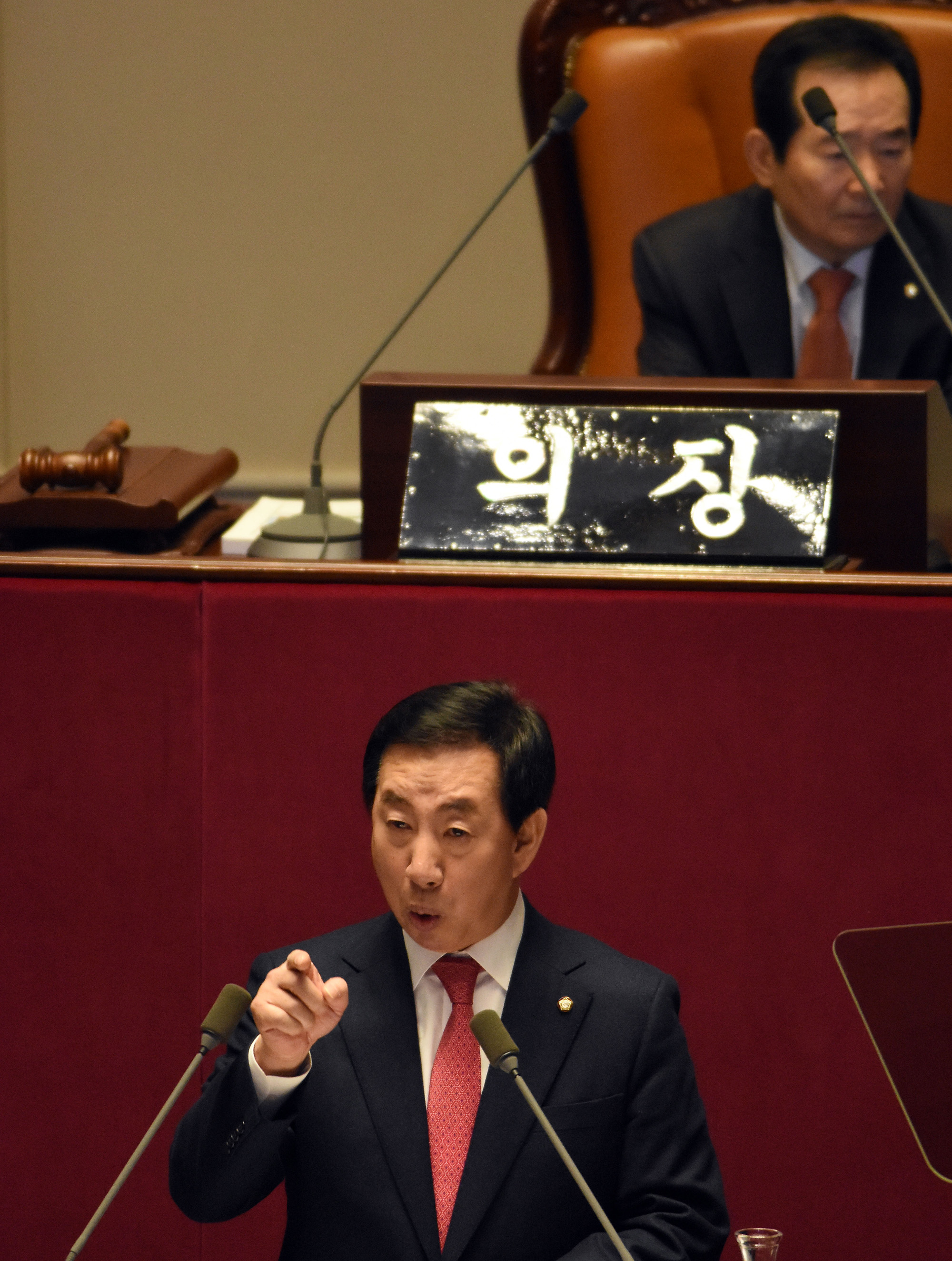 정치;국회;김성태;교섭단체연설;자유한국당원내대표