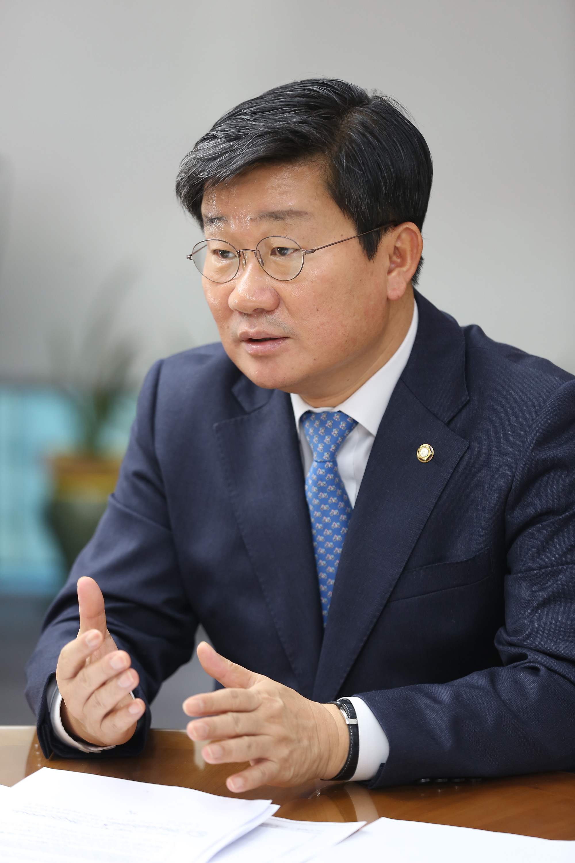 정치;국회;전해철;인터뷰