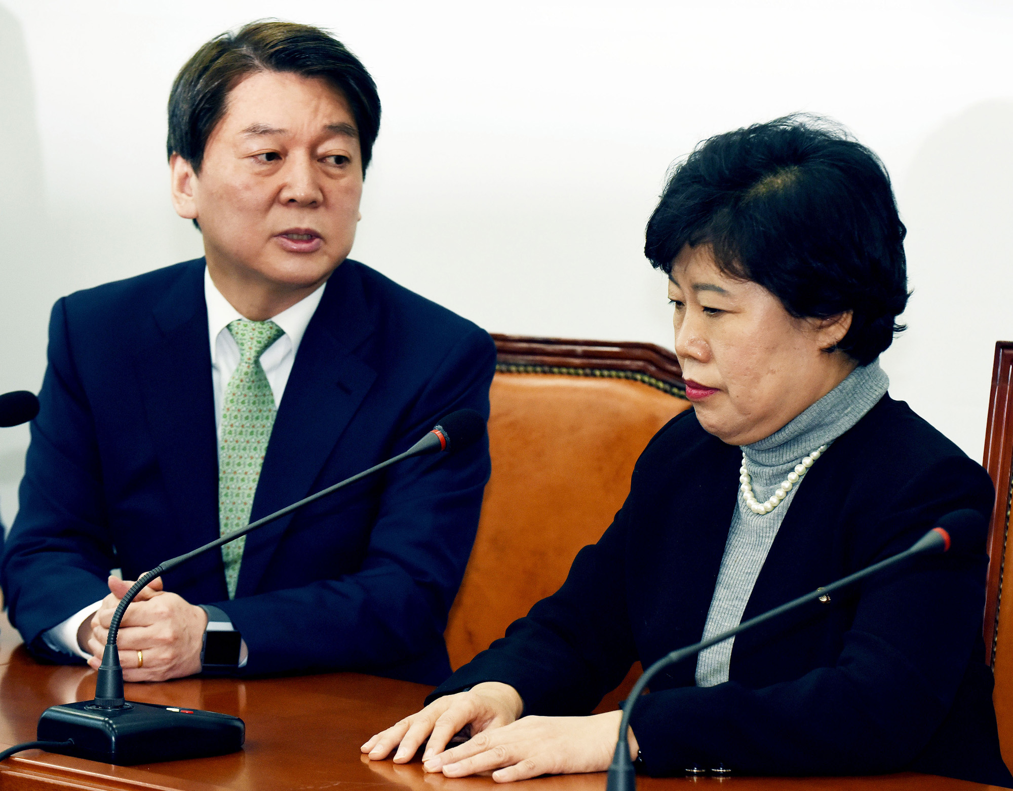 정치;국회;조배숙;안철수