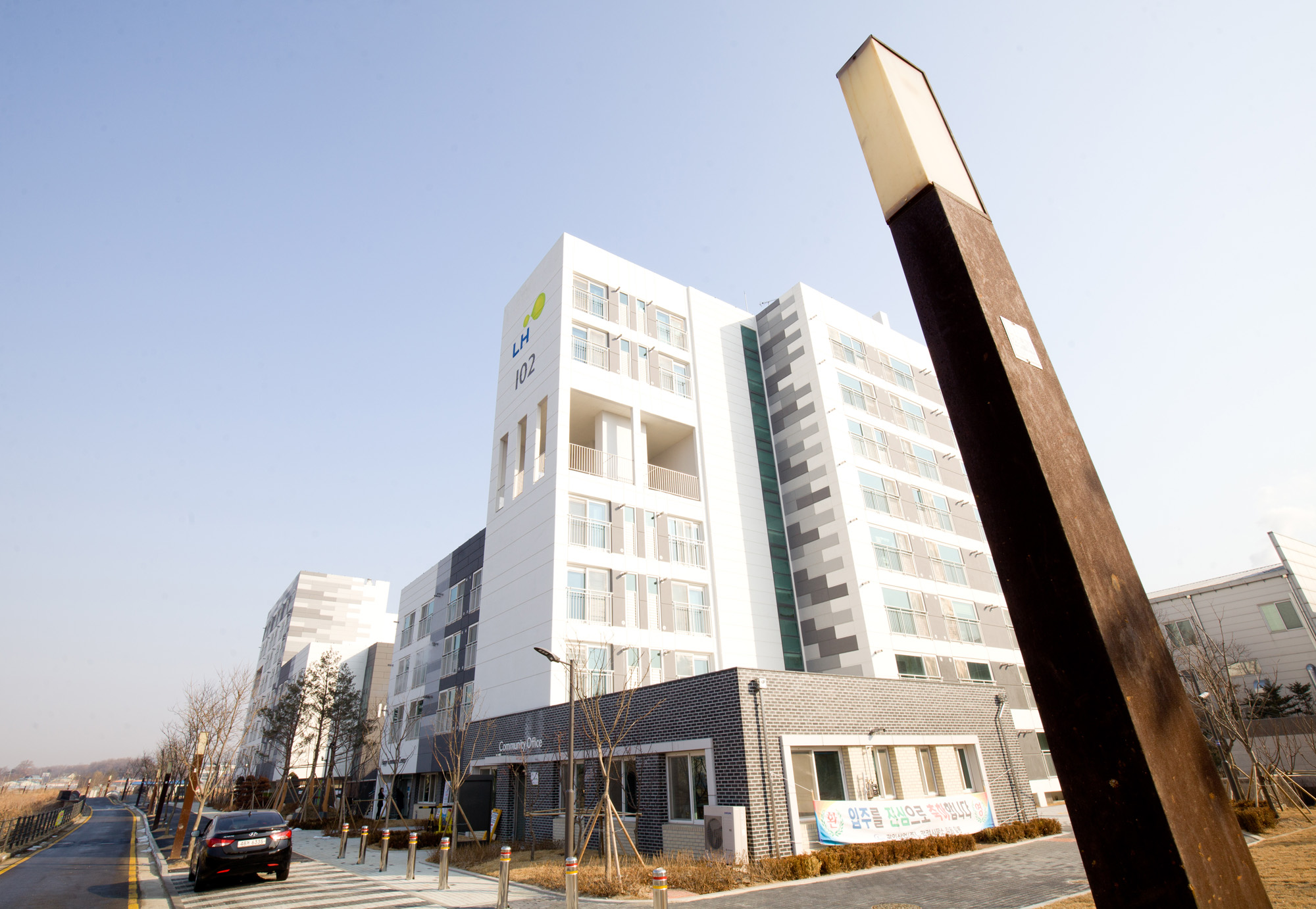 LH공사;가로등;행복주택가로들