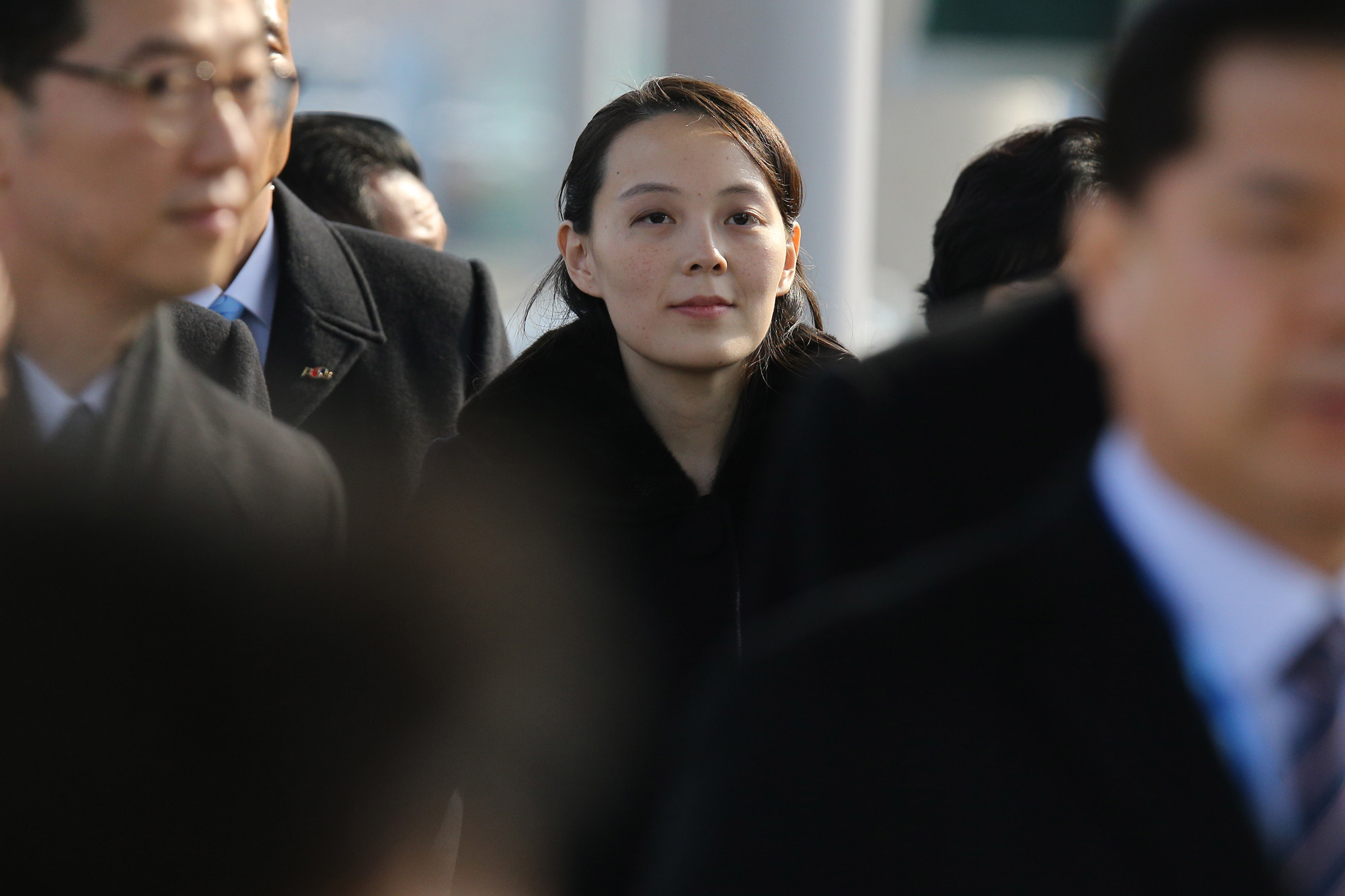 정치;국제;북한;김정은;김여정;김여정당중앙위제1부부장;김여정방남;평창동계올림픽;북한고위층방남