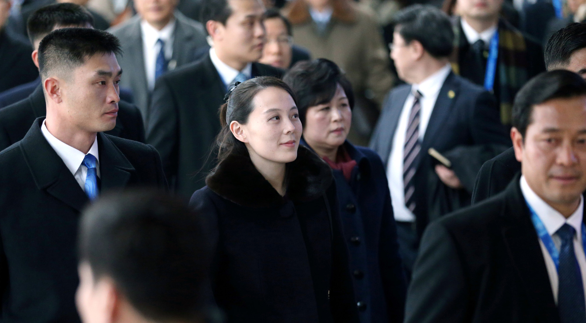 정치;국제;북한;김정은;김여정;김여정당중앙위제1부부장;김여정방남;평창동계올림픽;북한고위층방남